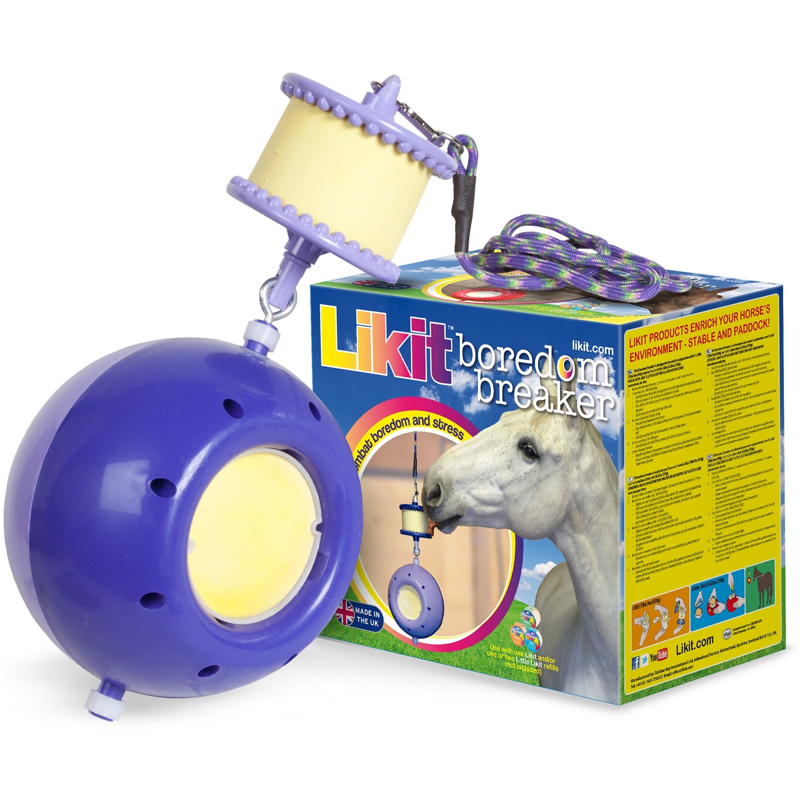 Likit Zabawka dla konia Boredom Breaker Horse Feed & Nutrition