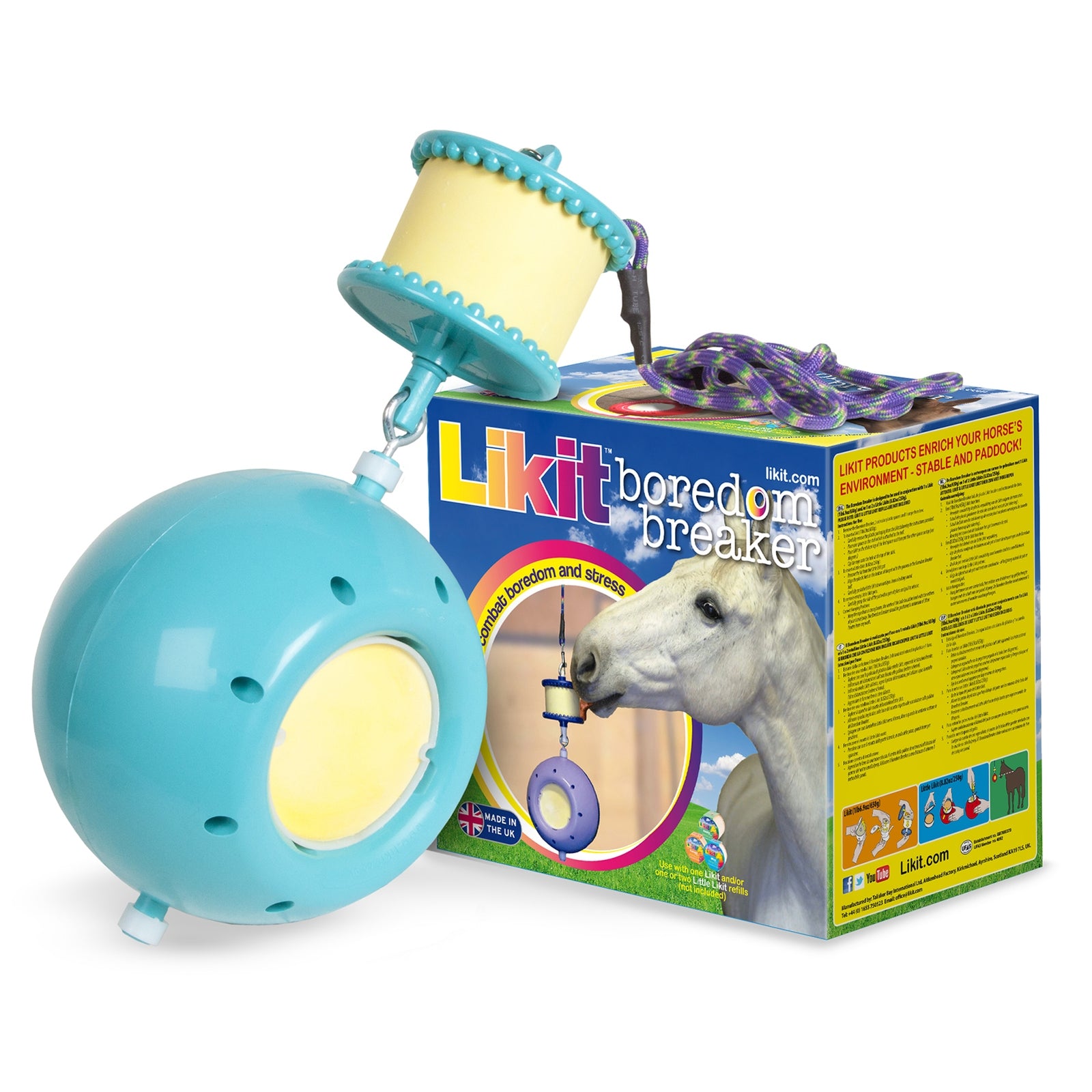 Likit Zabawka dla konia Boredom Breaker Horse Feed & Nutrition