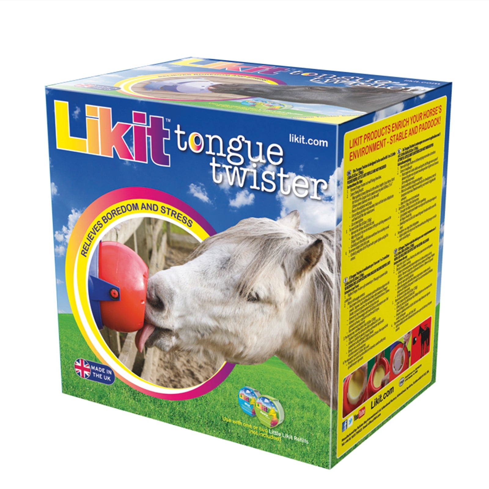 Likit Zabawka Tongue Twister Horse Feed & Nutrition