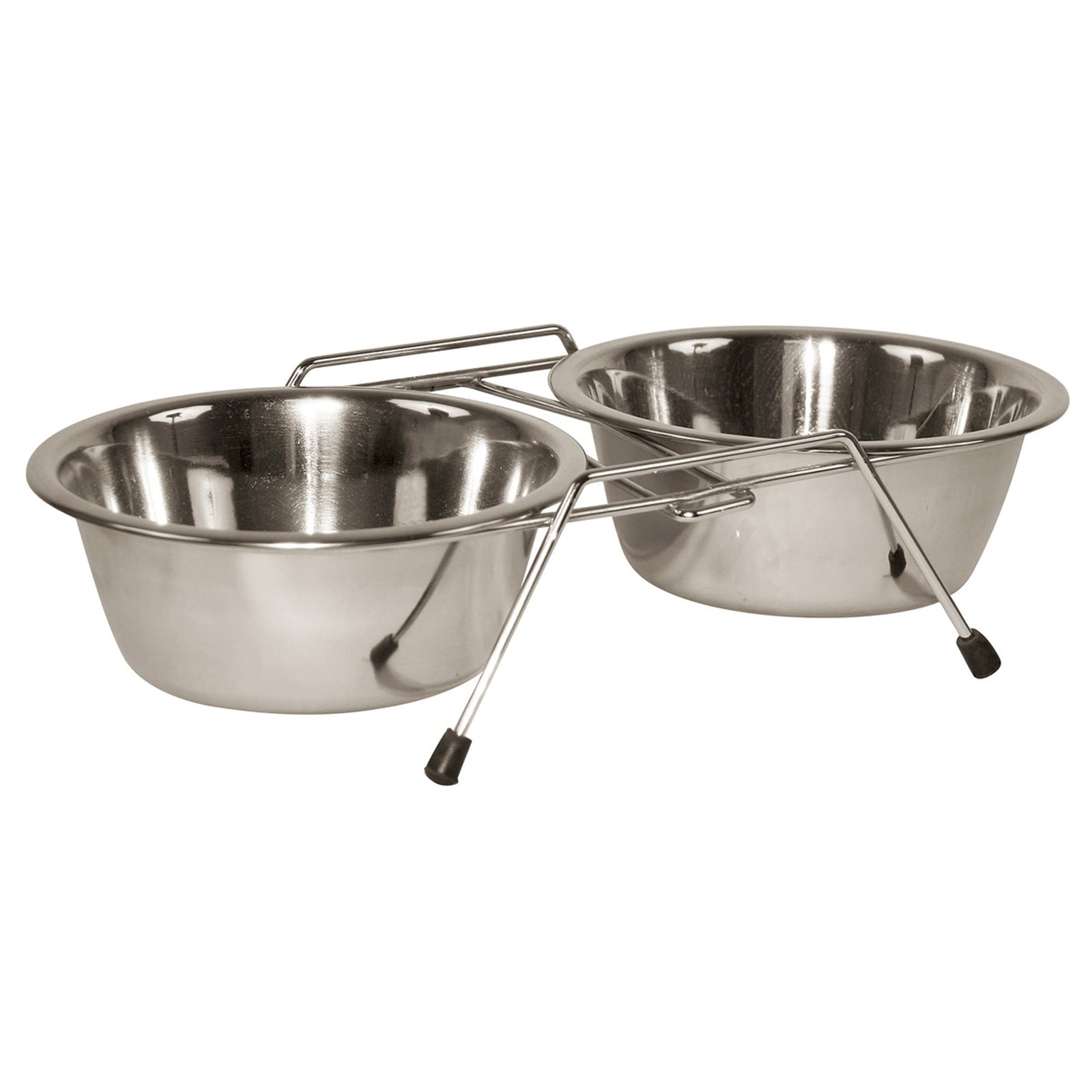 Kerbl Metal twin feeder incl. 2x900 Dog Accesories