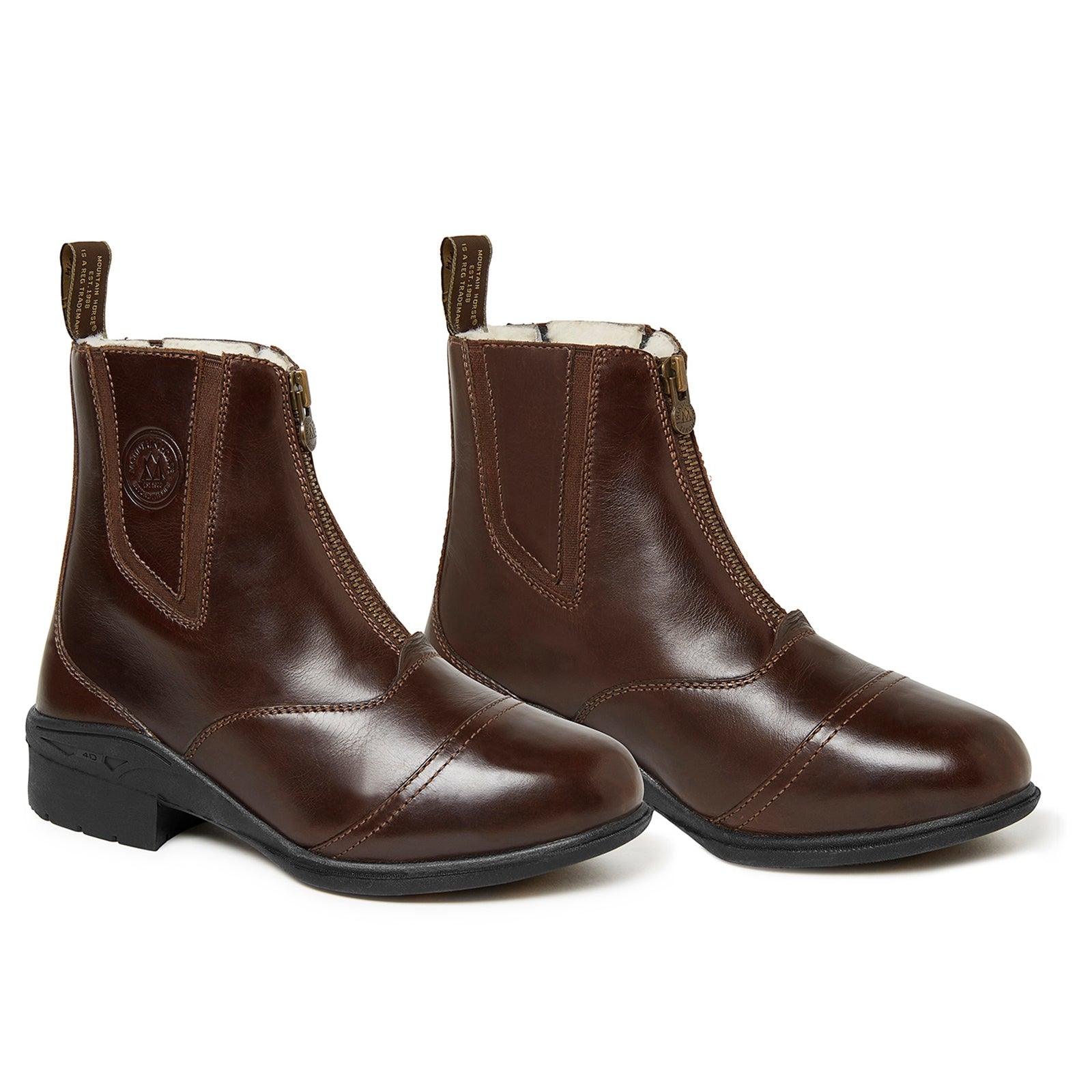 Mountain Horse Aurora vinter paddock støvel med glidelås for dame Obuwie jeździeckie i Czapsy