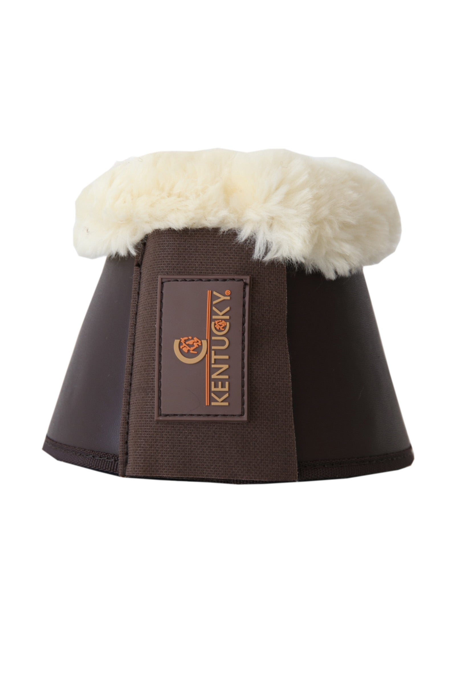 Kentucky Horsewear Kaloszki skórzane z futrem owczym Sheepskin Leg Protection & Hoof Protection for Horses