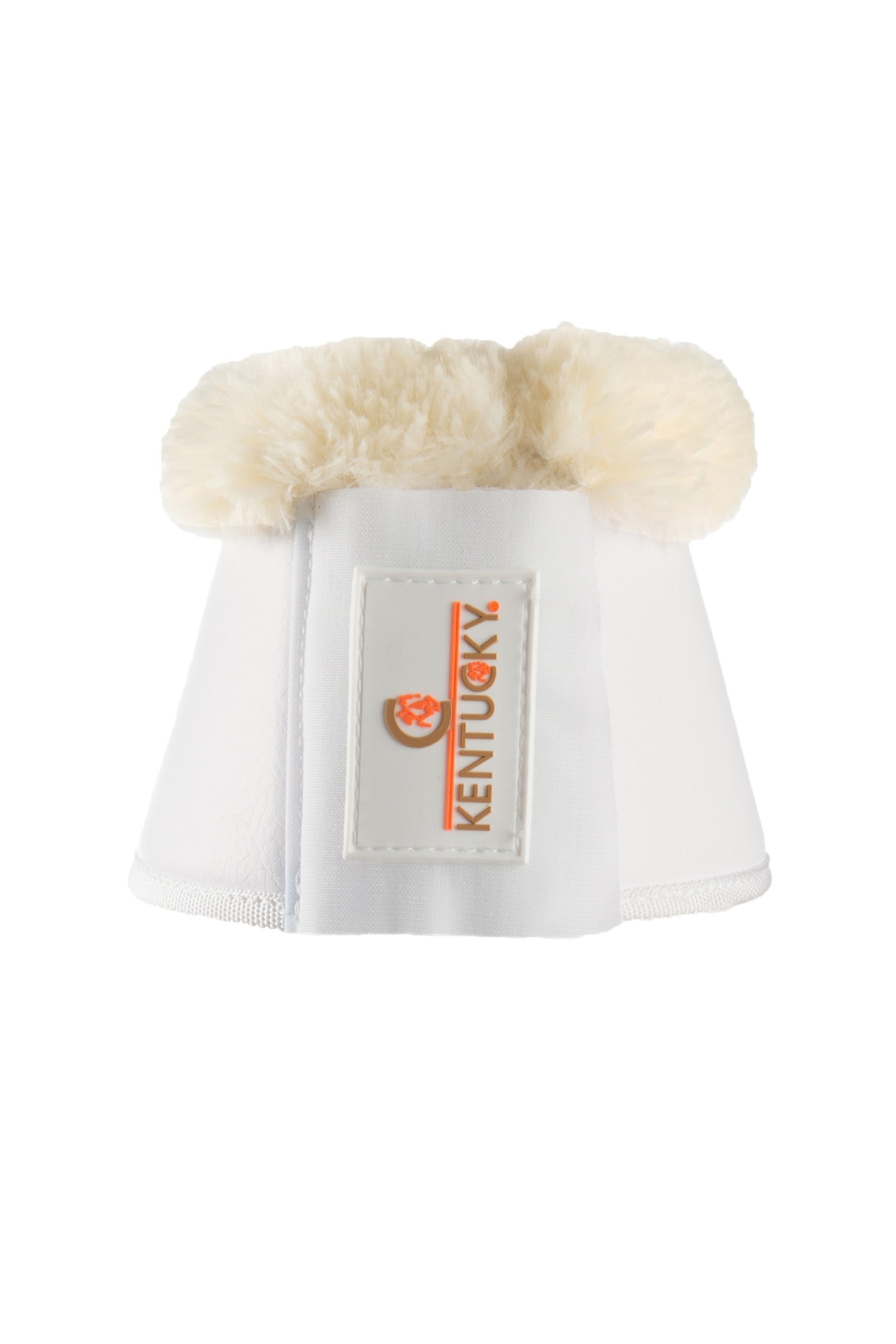 Kentucky Horsewear Kaloszki skórzane z futrem owczym Sheepskin Leg Protection & Hoof Protection for Horses