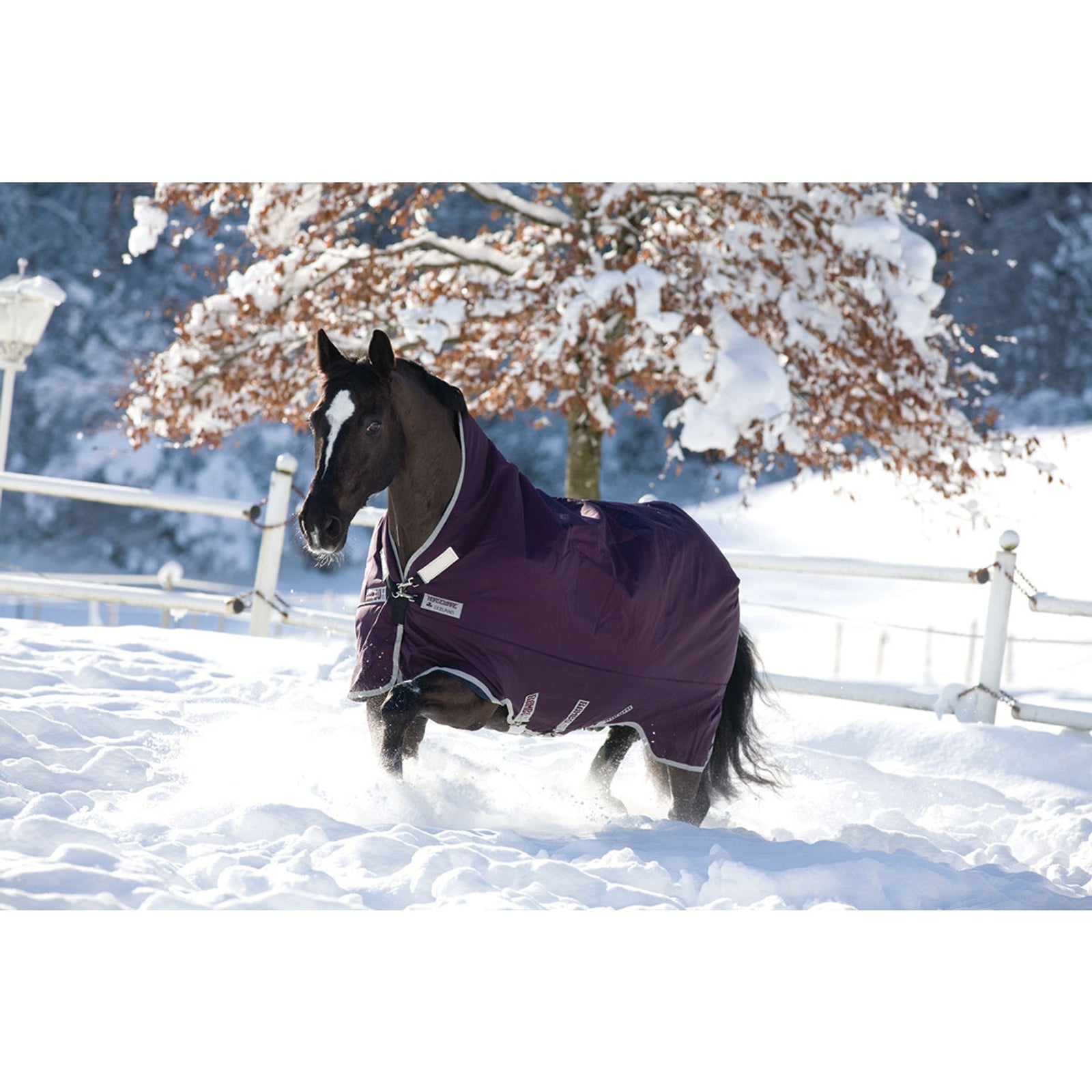 Horseware Derka padokowa Rambo Wug z wysokim kołnierzem, 0g Derki