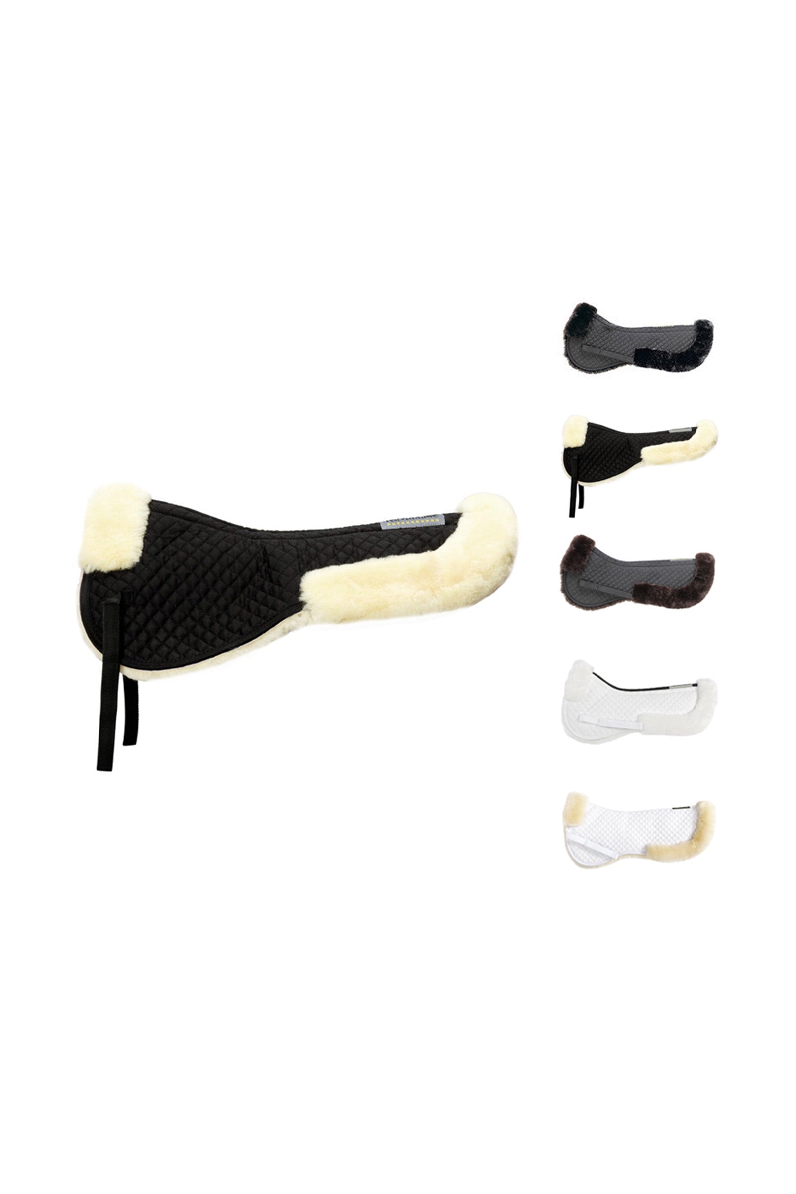 Kavalkade Podkładka Lambswool z rondem z tyłu, wełna jagnięca Czapraki