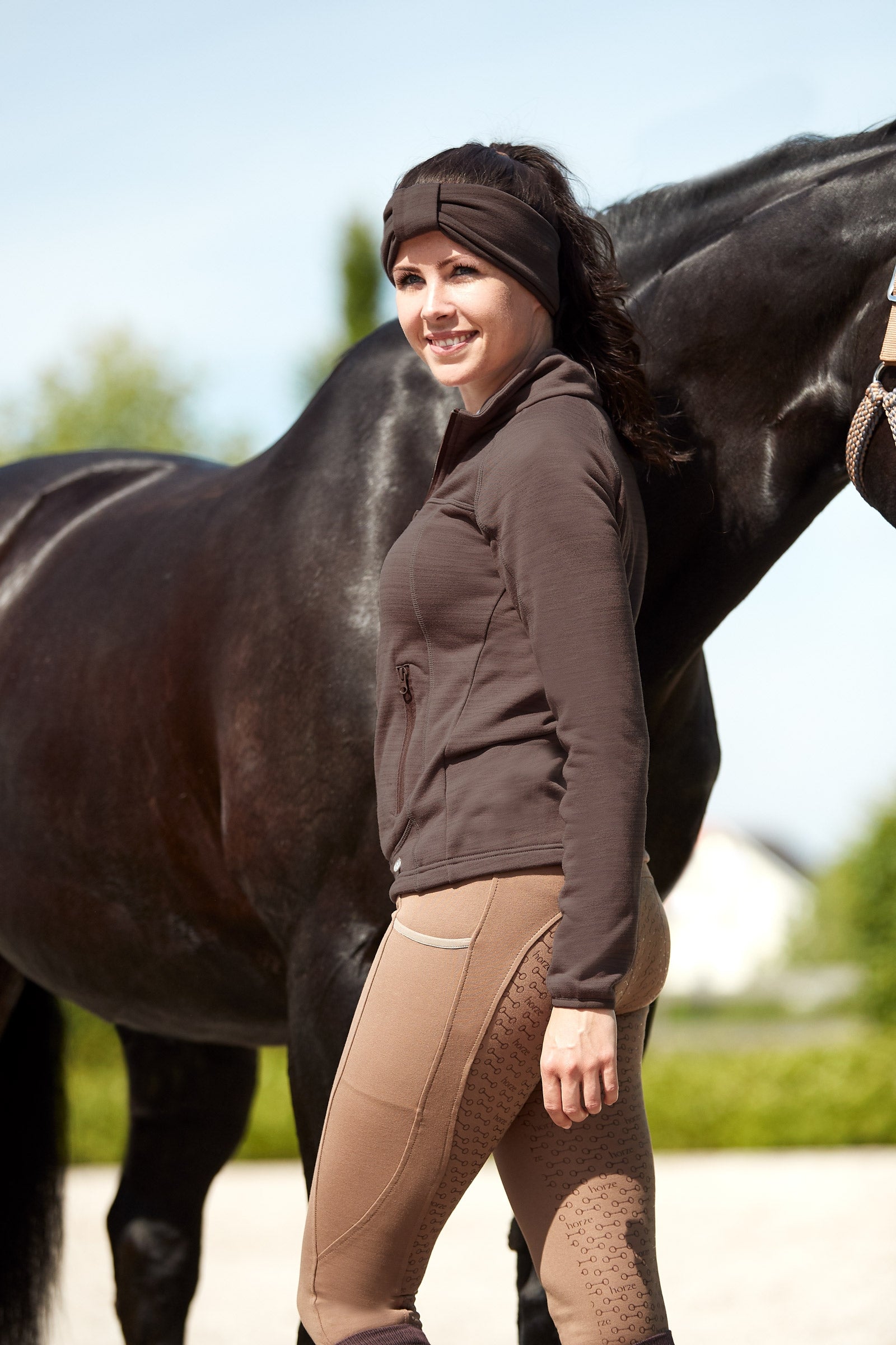 Horze Addison Women's Fleece Headband Accessories