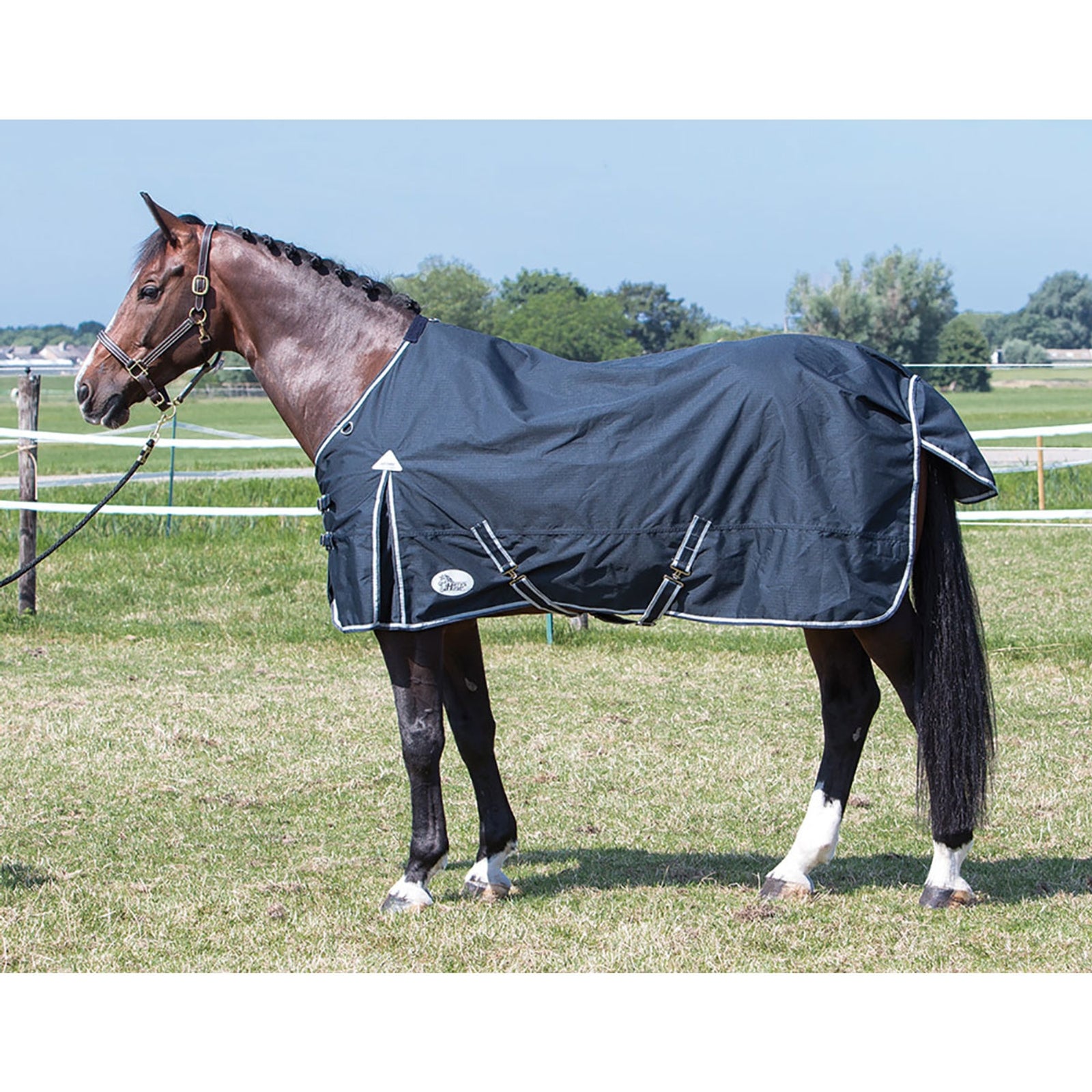 Harry's Horse Thor rug 0gr ebony , TC lining Derki