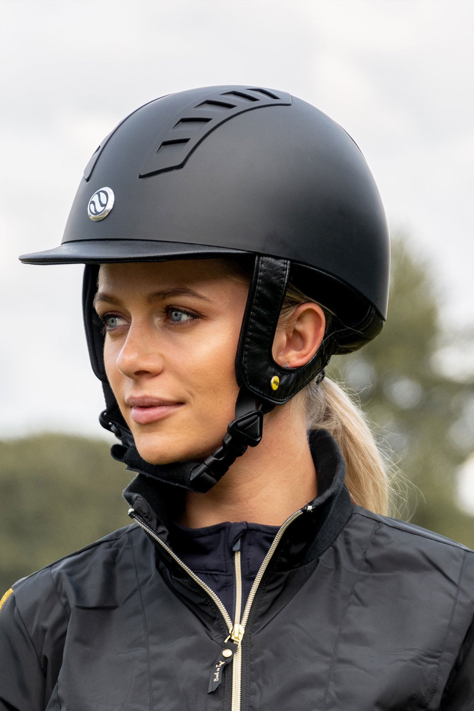 Back on Track EQ3 MIPS Smooth Shell Riding Helmet Safety Equipment