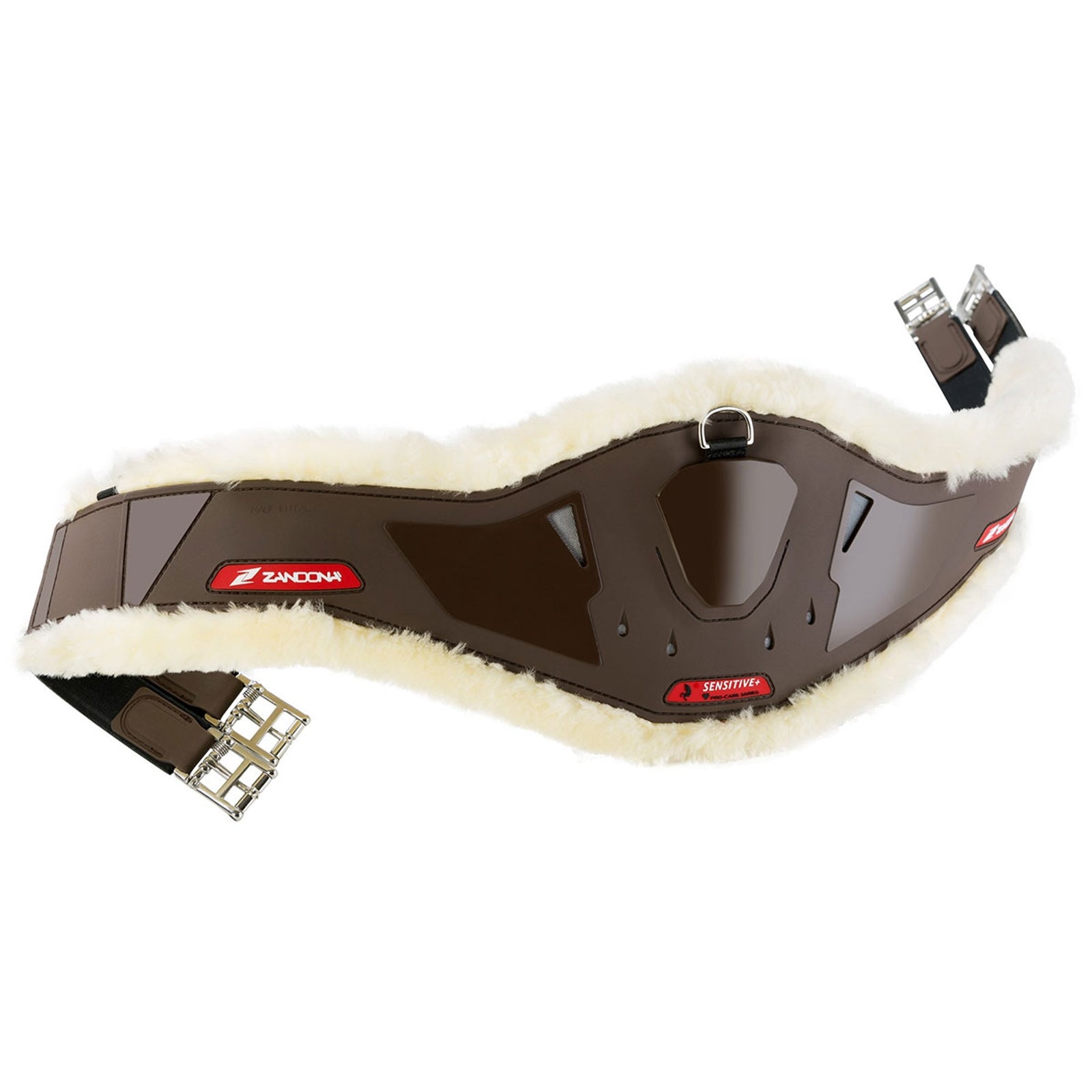 Zandona CARBON AIR SENSITIVE+ Cukierkowy popręg Siodła i popręgi