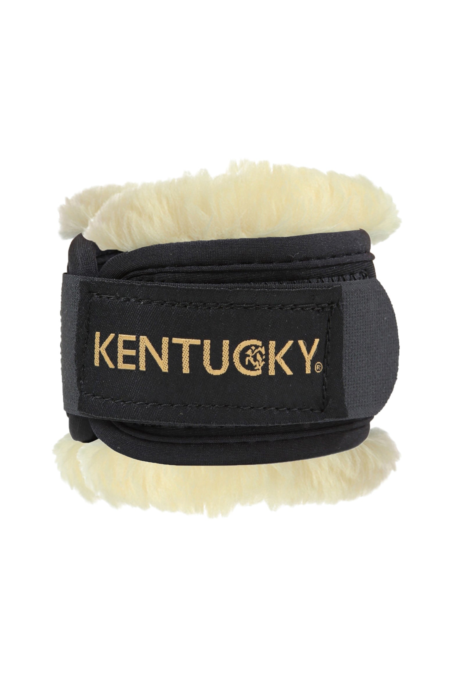 Kentucky Horsewear Ochraniacze na pęciny z futrem owczym Sheepskin Pastern Leg Protection & Hoof Protection for Horses