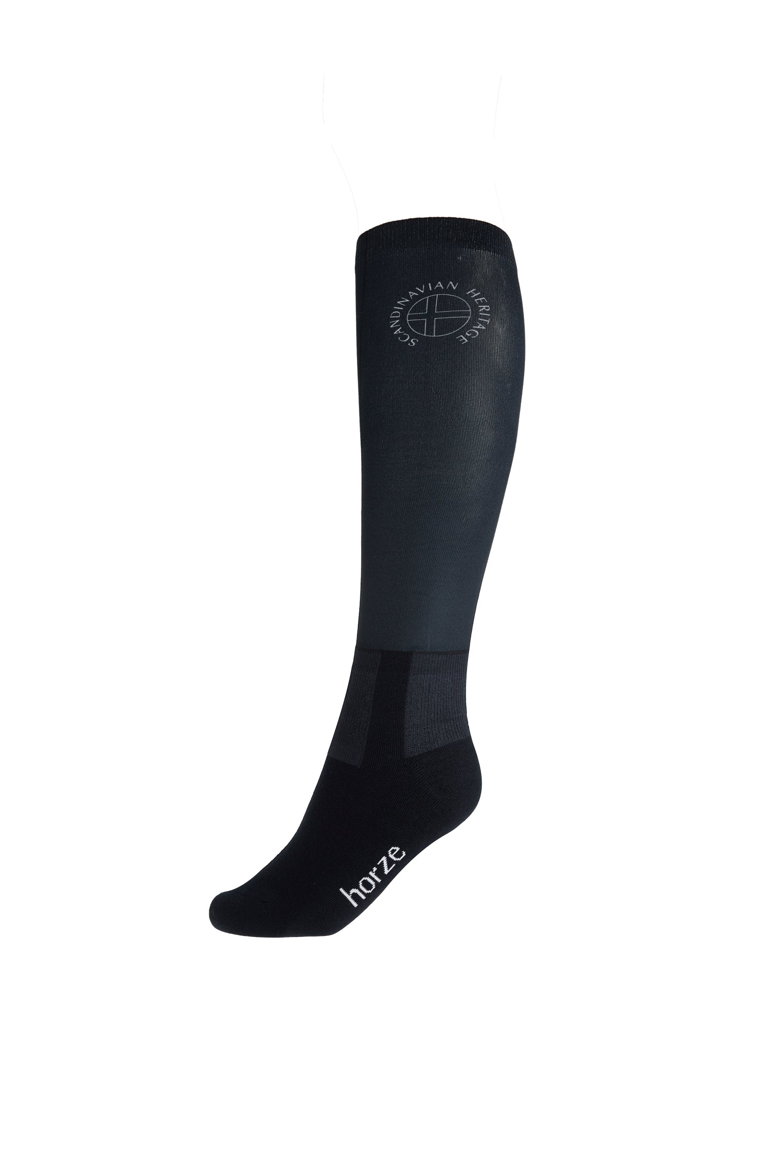 Horze Podkolanówki z nadrukiem i cienkim wykończeniem na łydce Podkolanówki jeździeckie