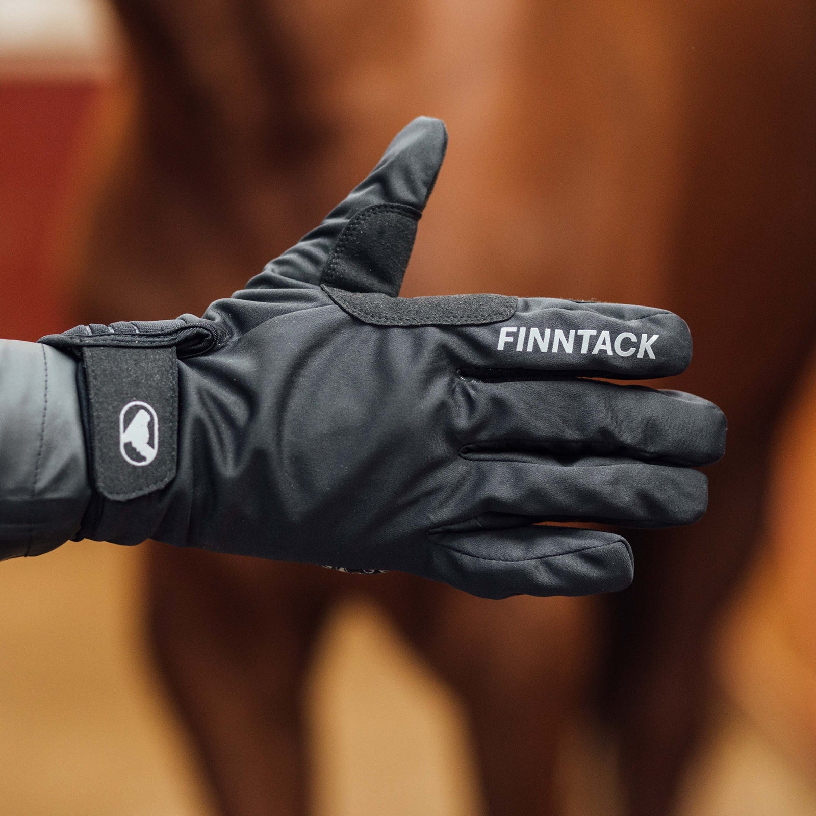 Finntack Rękawiczki Pro Softshell Rękawiczki jeździeckie