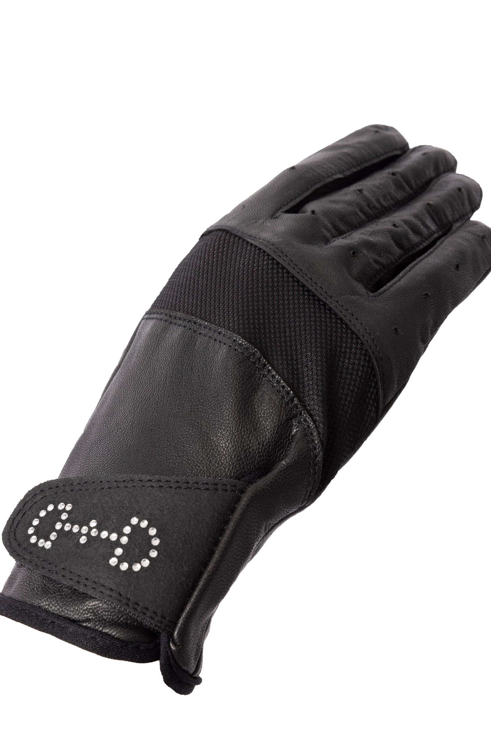 Horze Women's Leather Mesh Riding Gloves Riding Gloves