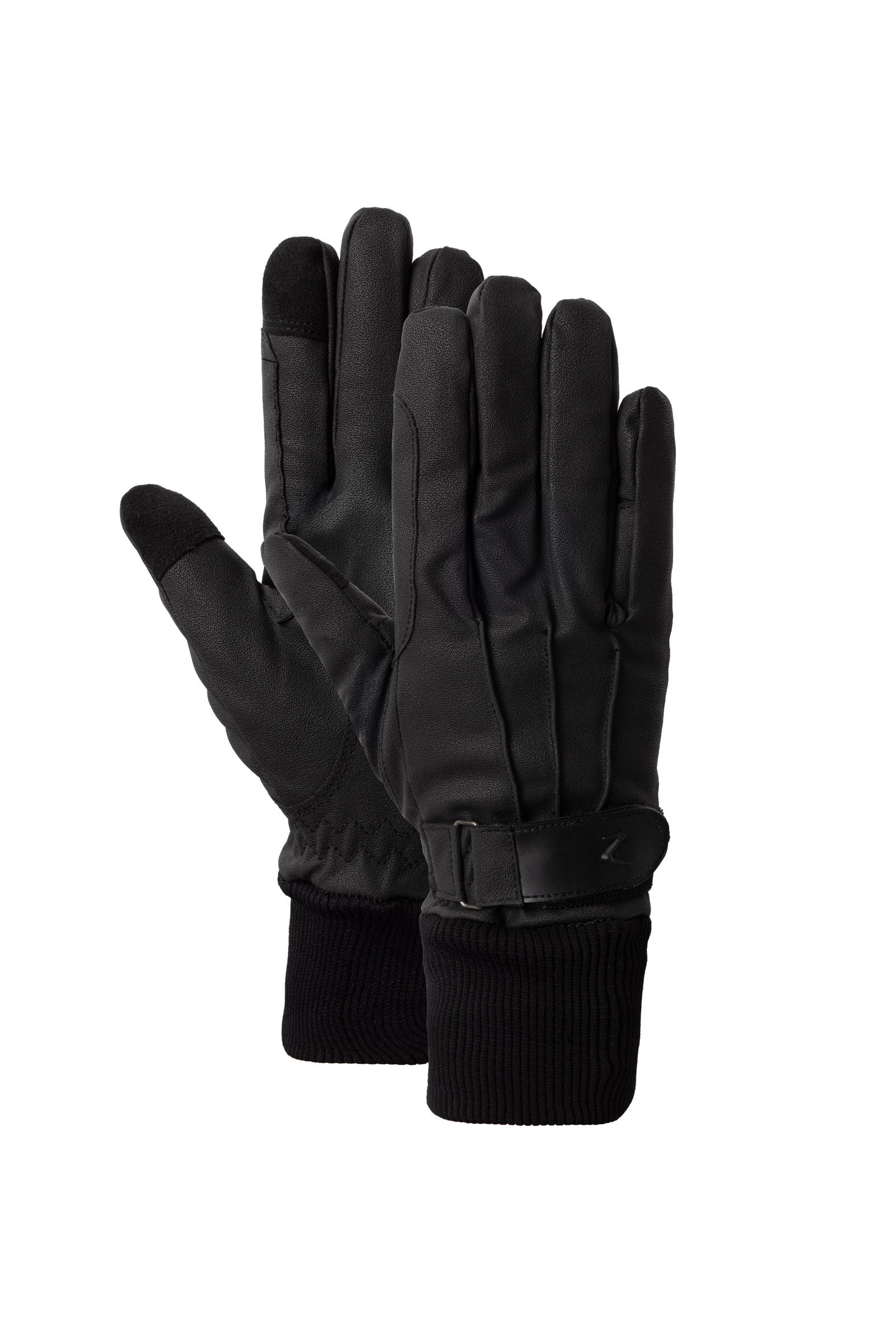 Horze PU Leather Fleece-Lined Riding Gloves Riding Gloves