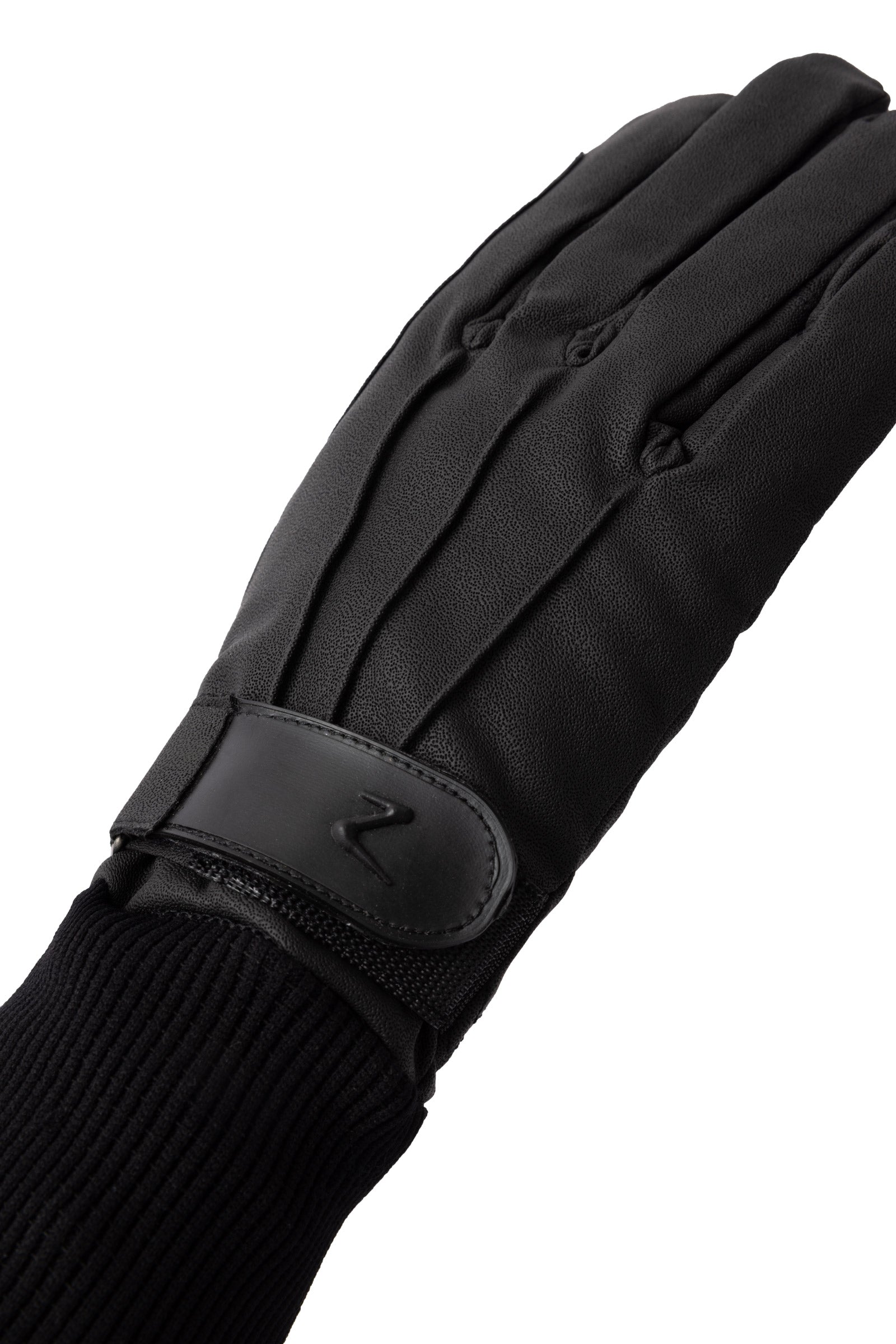 Horze PU Leather Fleece-Lined Riding Gloves Riding Gloves