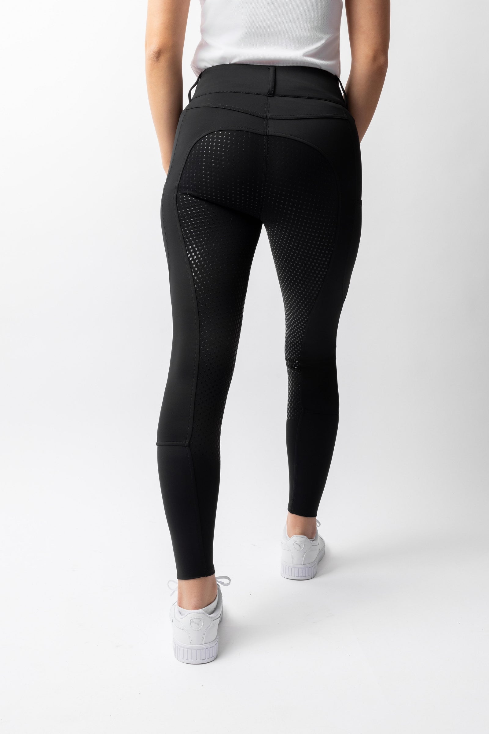 Horze Evelyn Damskie bryczesy z pełnym lejem UPF 50+ Womens Breeches