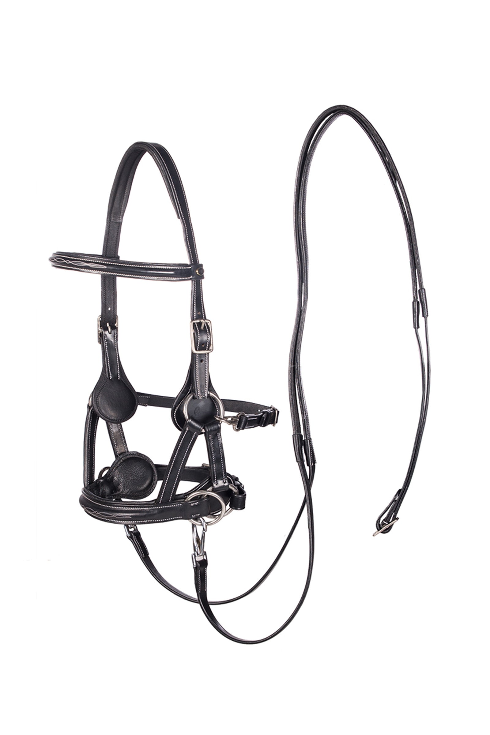 F.R.A. Freedom Riding Articles Flandy  /side Pull (System 3) English Leather Bridles & Reins