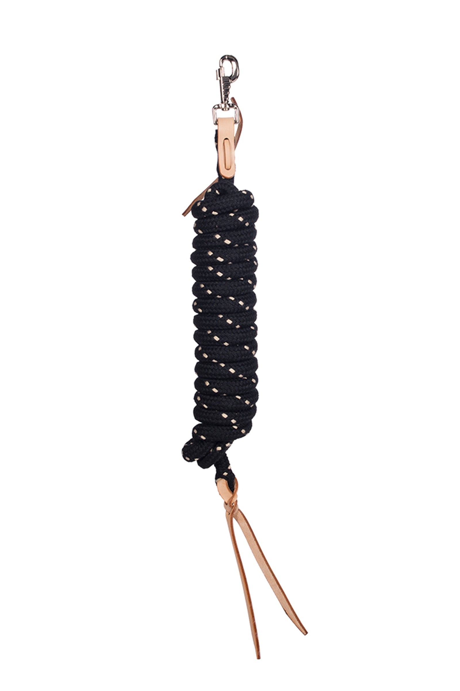 F.R.A. Freedom Riding Articles Jarn Nh Working Line 14mm Profi Leather, w/ Eye Snap 4,2m Horse Training