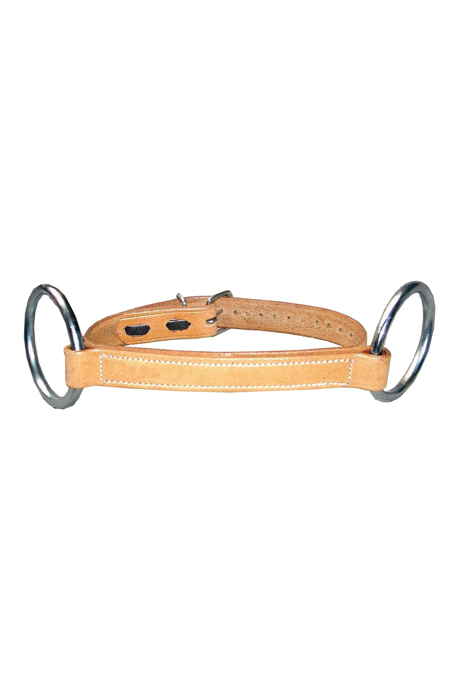 F.R.A. Freedom Riding Articles Tabal skórzane wędzidło z paskiem podbródkowym Wędzidła