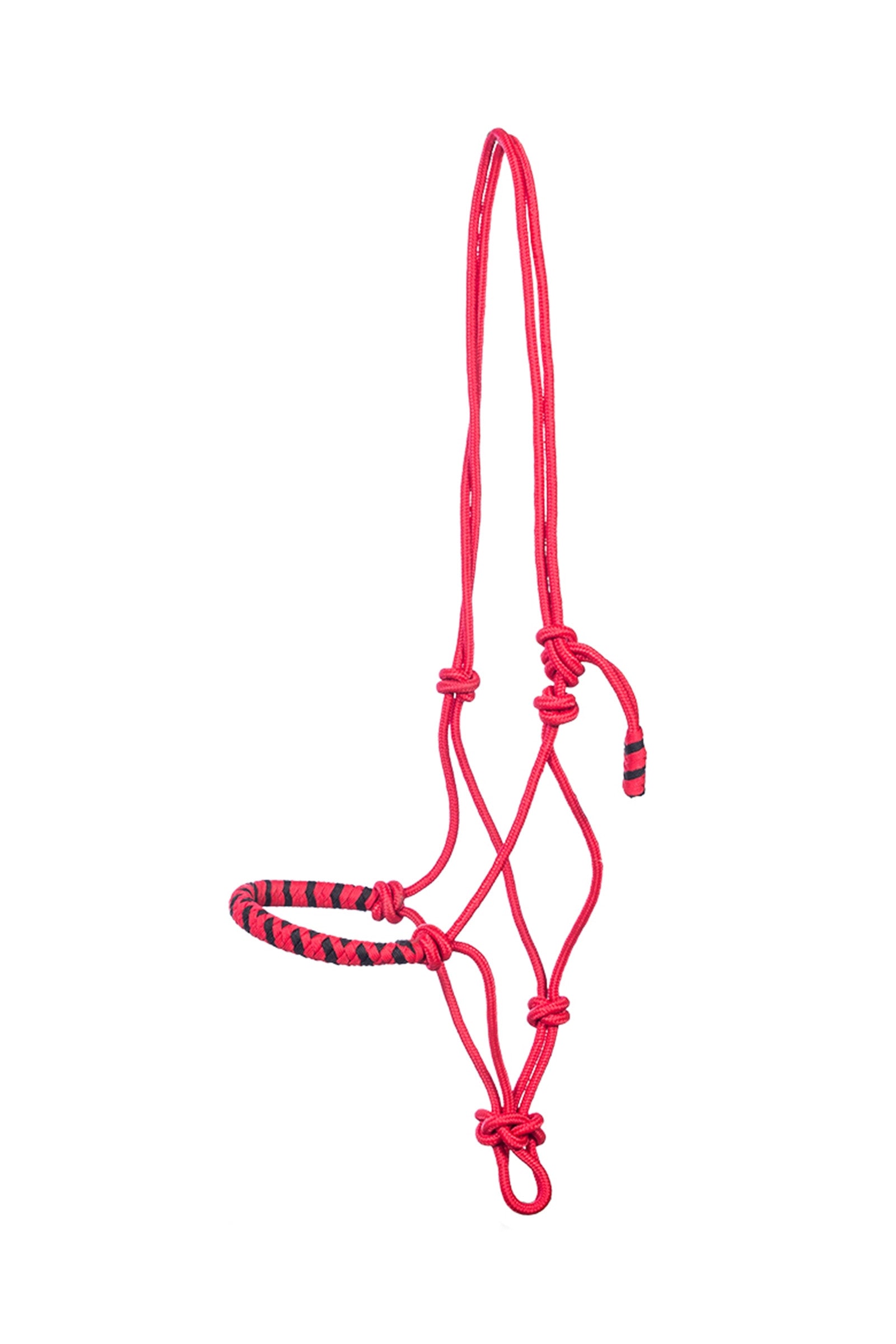 F.R.A. Freedom Riding Articles Jabar Training Rope Halter 8mm (System 3) w/ Braided Noseband Kantary i uwiązy