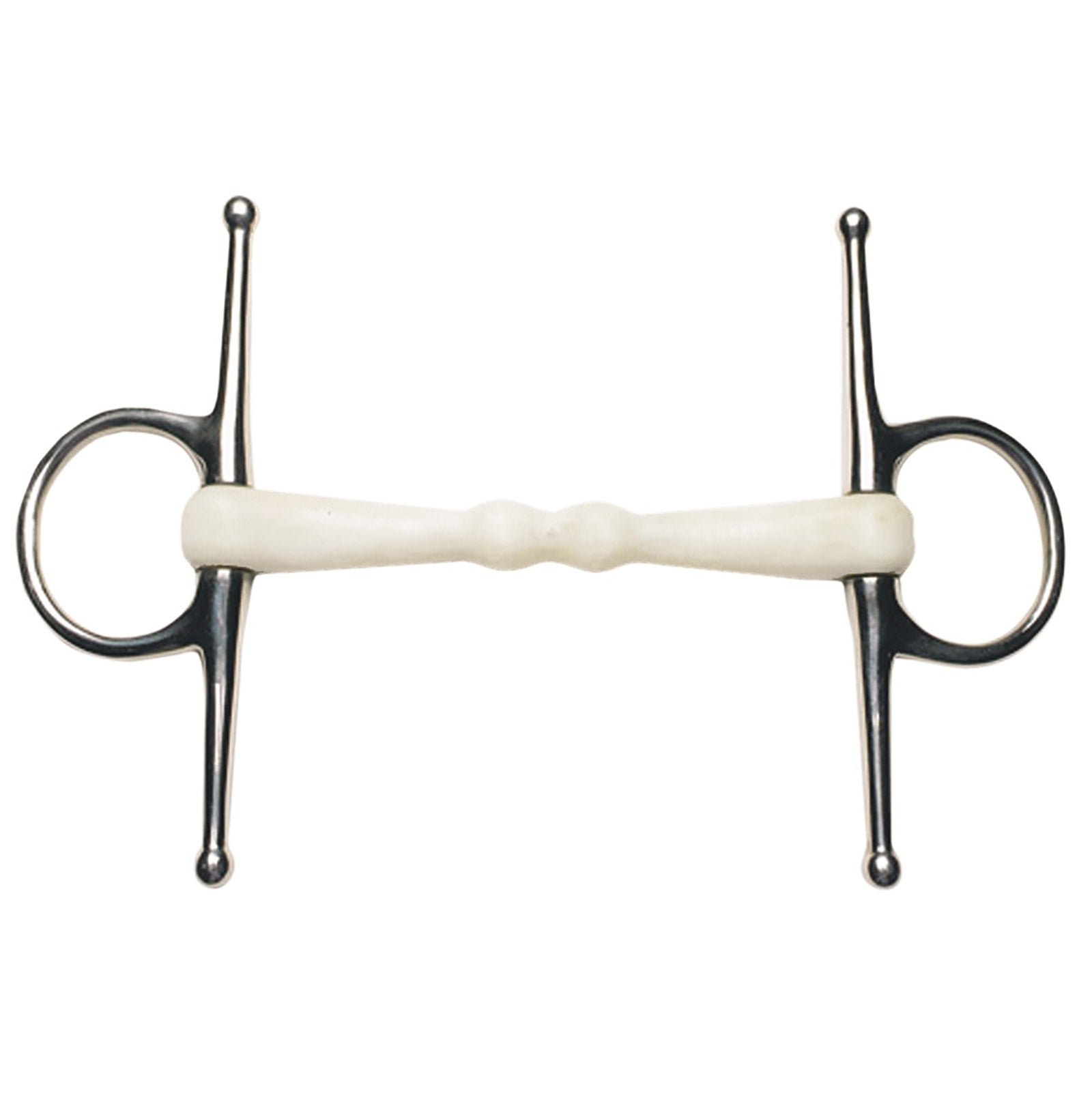 Korsteel Flexi Mullen Mouth Full Cheek Snaffle Bit Horse Bits