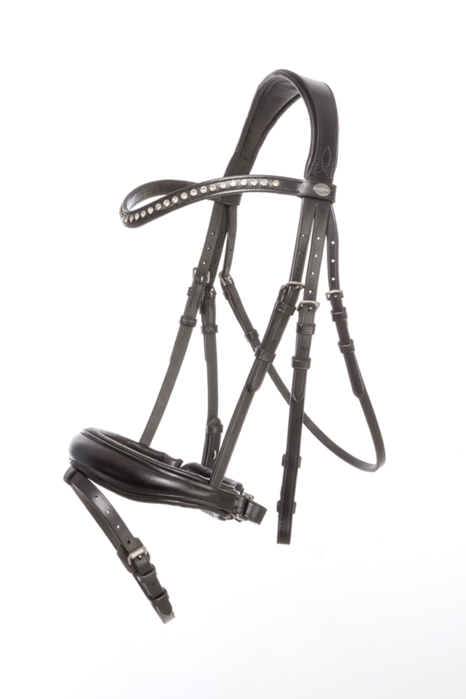 Kavalkade Charlotte Dressage Bridle Crank Noseband Ogłowia i wodze