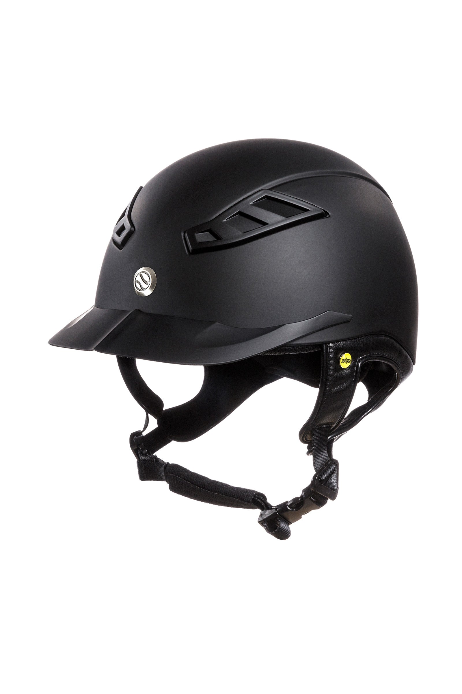 Back on Track Kask jeździecki EQ3 MIPS Lynx Smooth Top Kaski i kamizelki jeździeckie