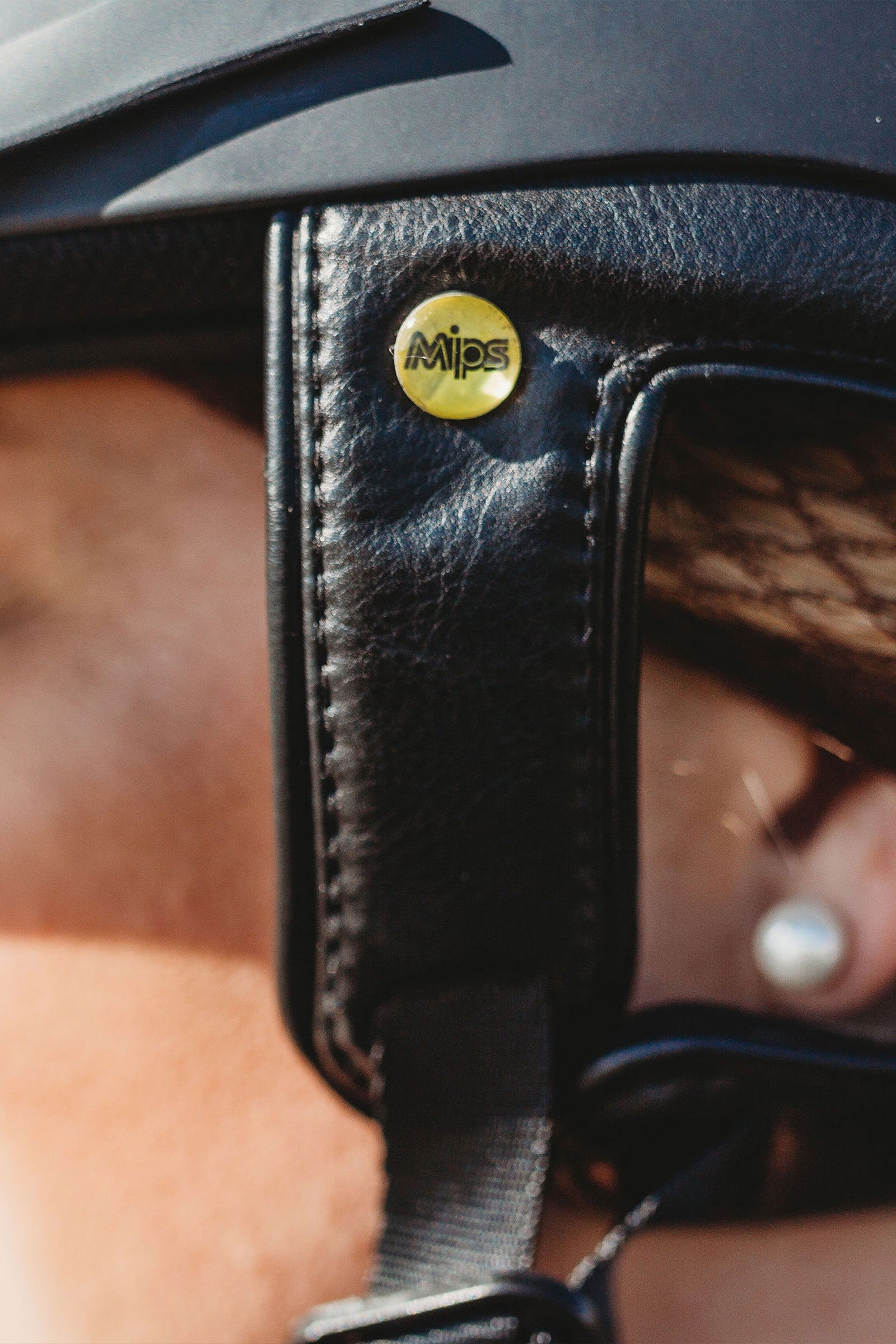 Back on Track EQ3 MIPS Lynx Smooth Top Riding Helmet Safety Equipment