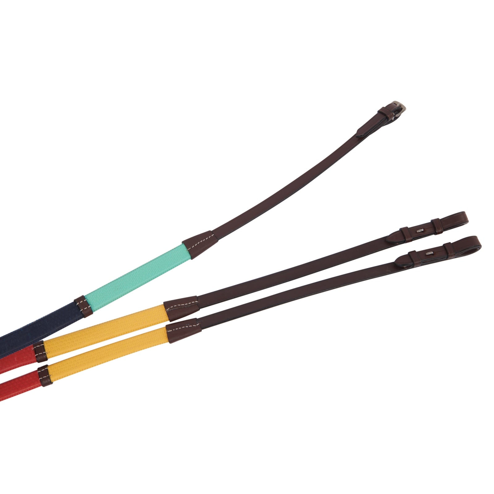 Kincade Tęczowe Gumowe Wodze Z Haczykami Ogłowia i wodze