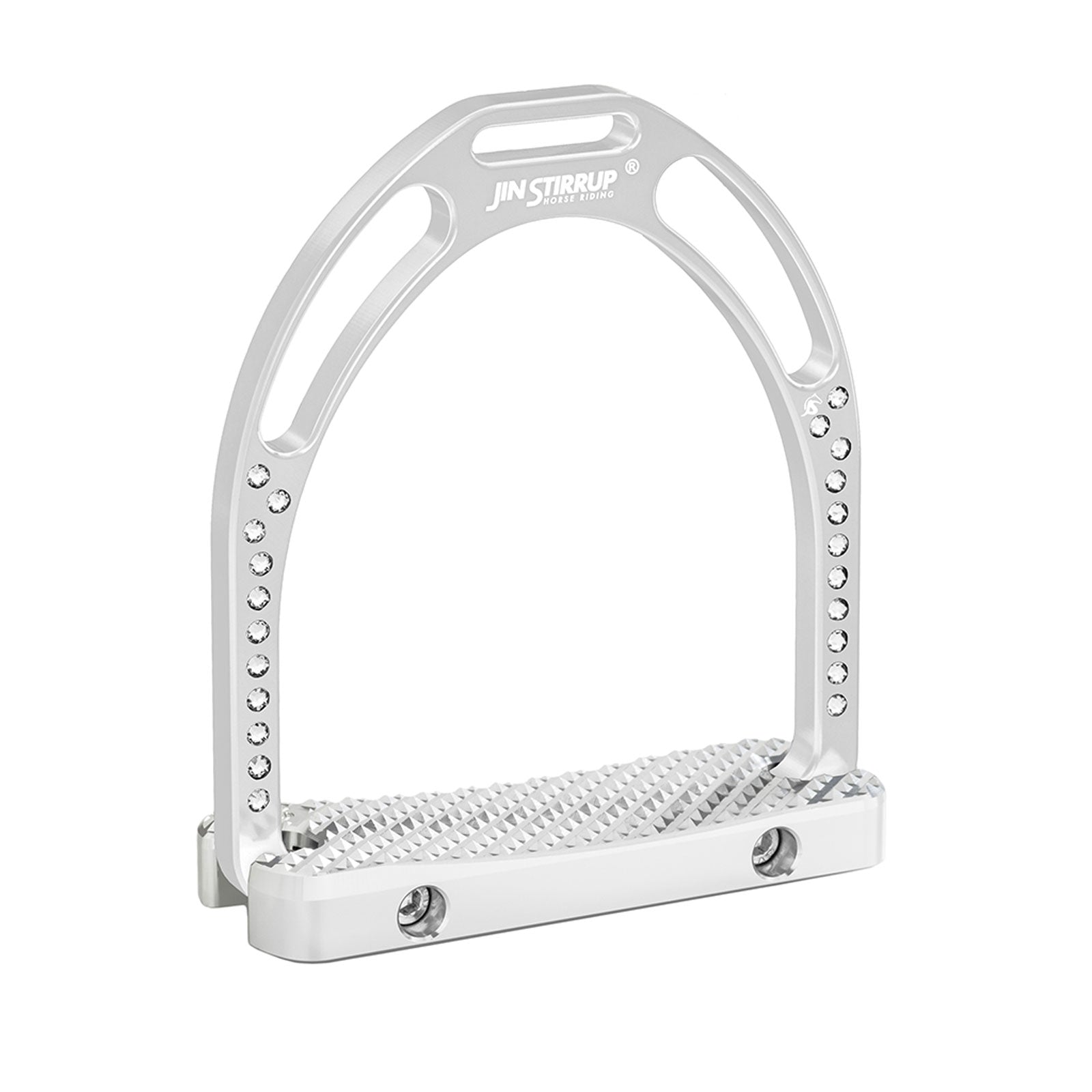 Jin Stirrup JinStirrup DRESSAGE Strzemiona, ze swarovskim Siodła i popręgi