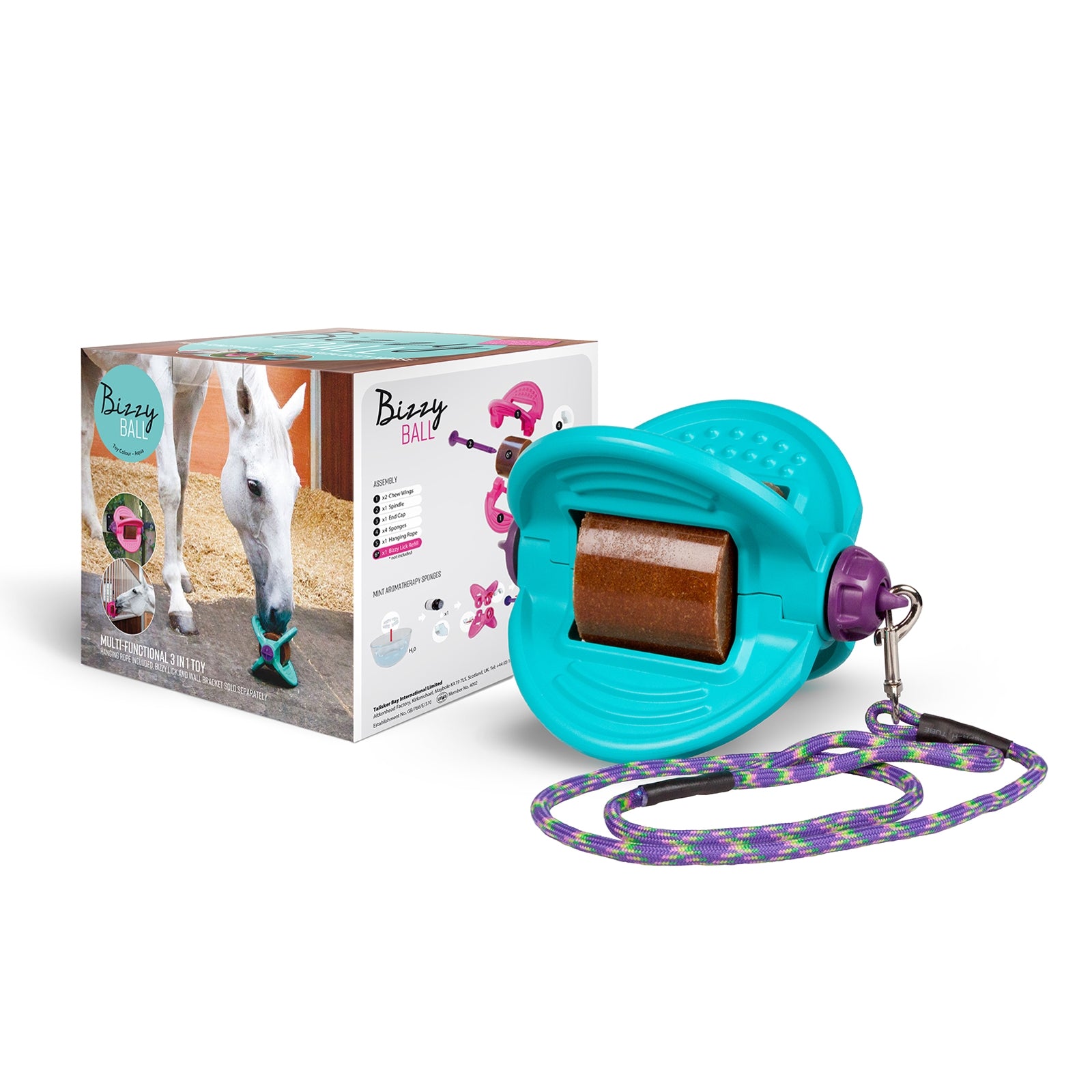 Likit Zabawka Bizzy Ball Horse Feed & Nutrition