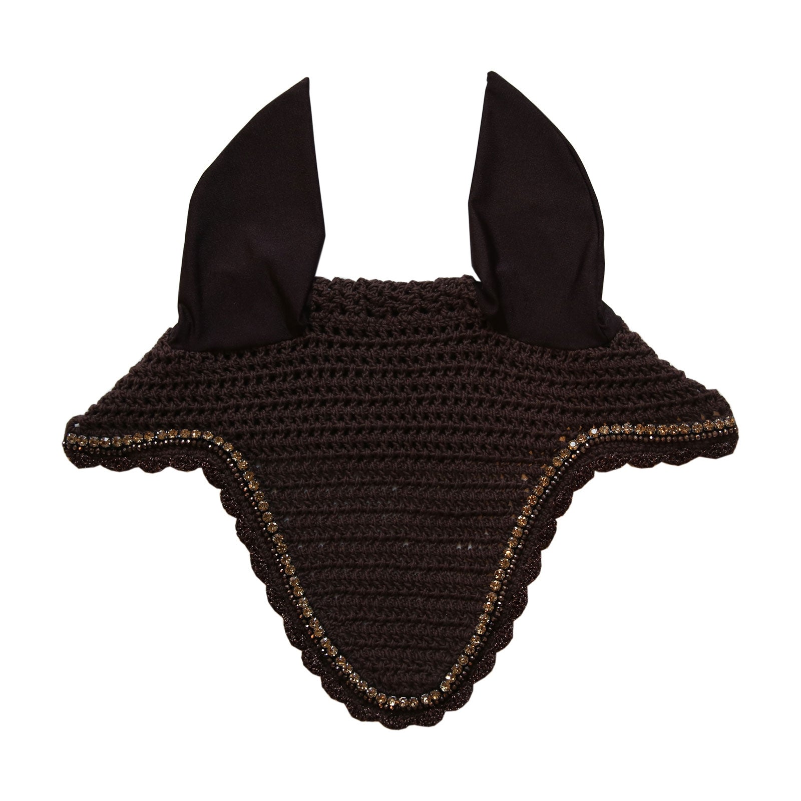Kentucky Horsewear Fly Veil Long Stone & Pearl Saddle Pads