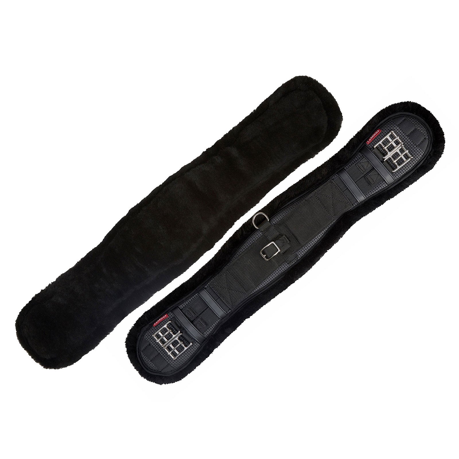 LeMieux Popręg ujeżdżeniowy z futerkiem Siodła i popręgi