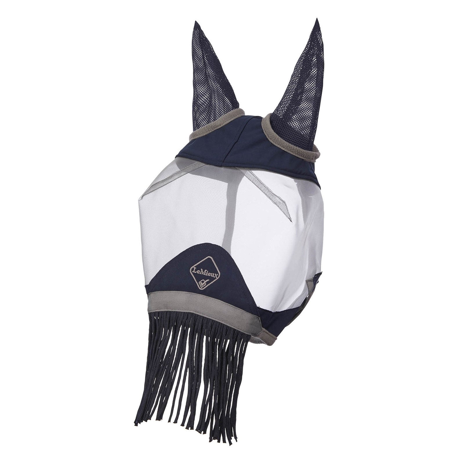 LeMieux Maska przeciw owadom Armour Shield z frędzlami Ochrona koni przed owadami