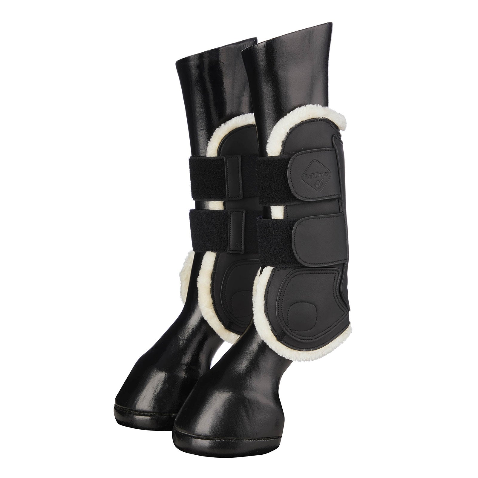 LeMieux Skórzane ochraniacze Capella Comfort, przody Leg Protection & Hoof Protection for Horses