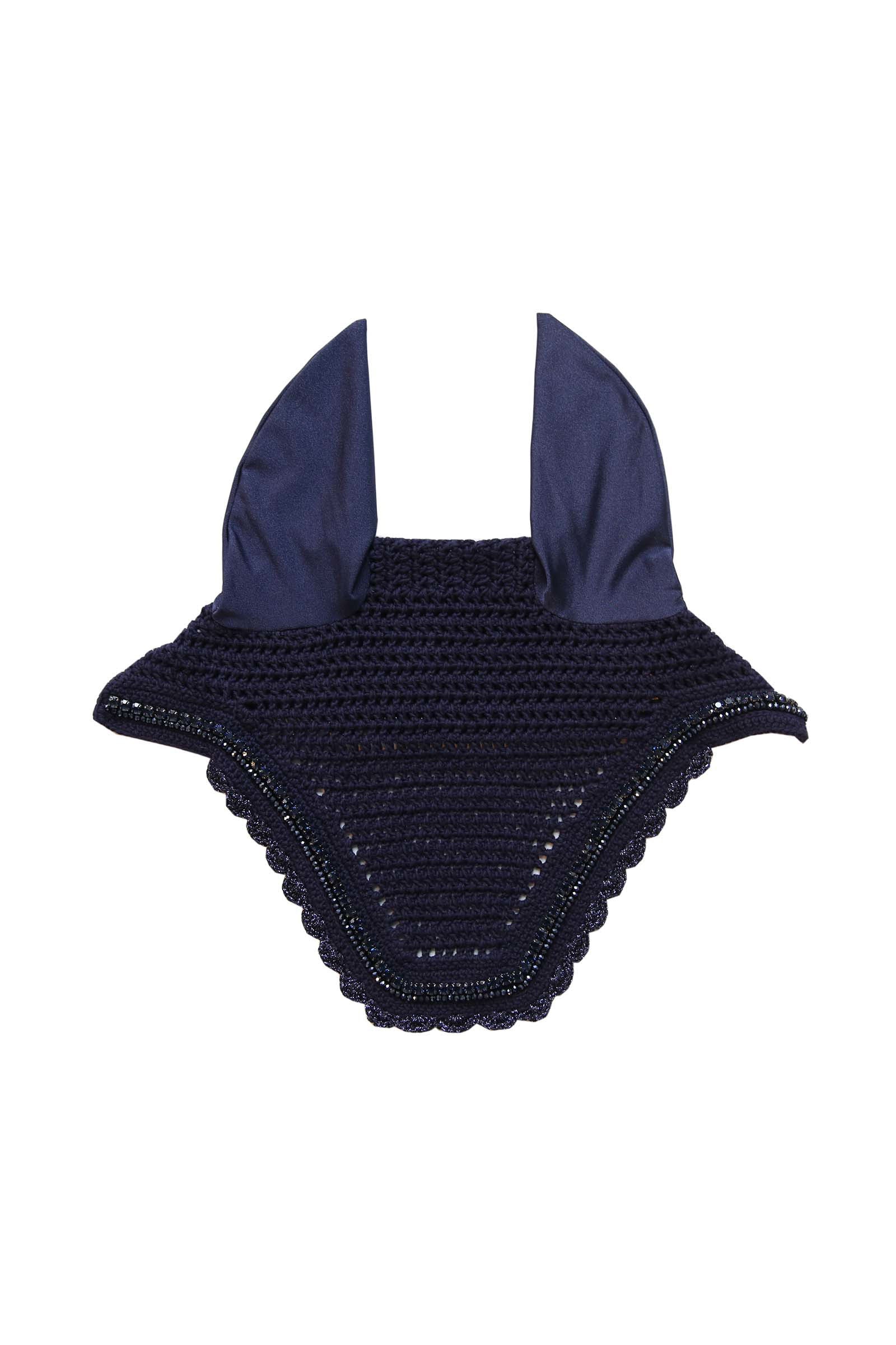 Kentucky Horsewear Nauszniki wyciszające, z cyrkoniami i perełkami Fly Veil Stone & Pearl Soundless Czapraki