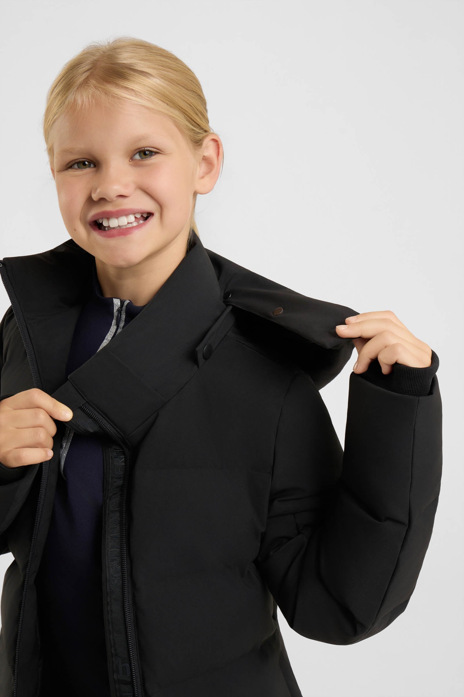 Horze Paloma Kid's Long Padded Coat Kids Apparel