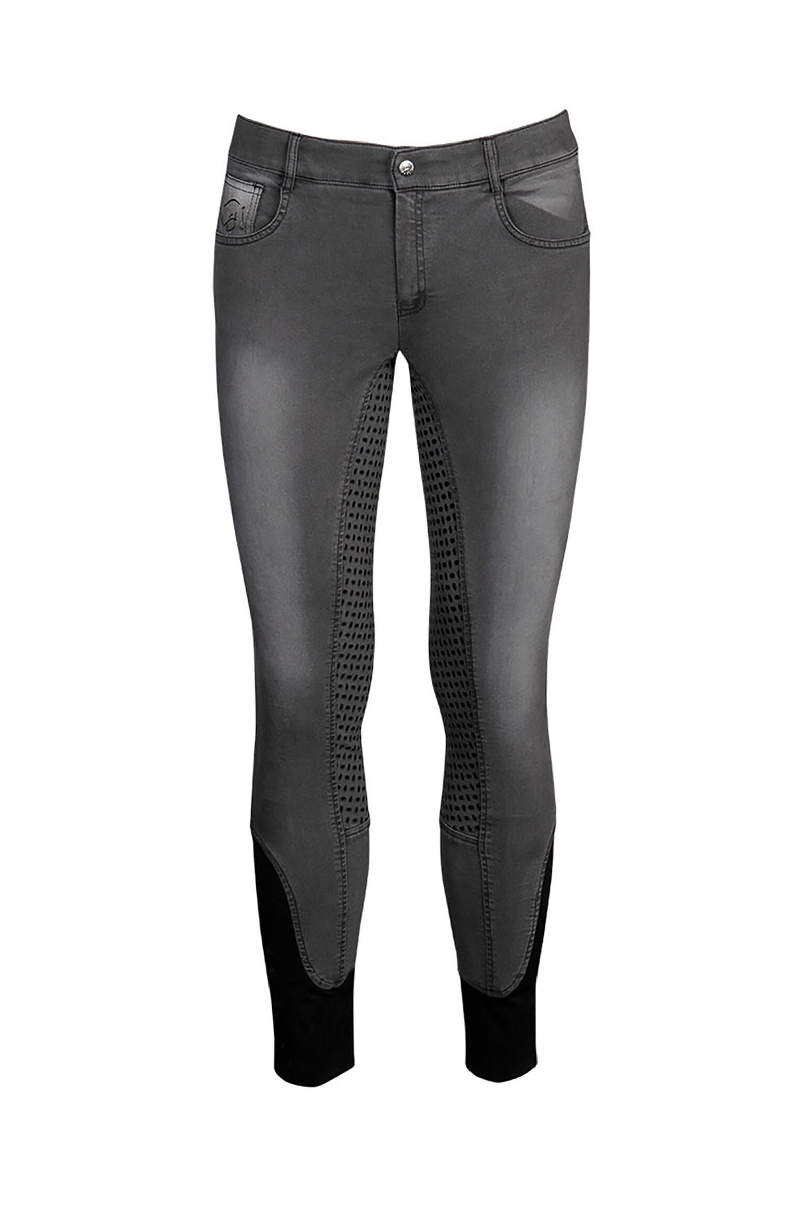Harry's Horse Bryczesy dziecięce Liciano Denim Full Grip Odzież jeździecka dziecięca