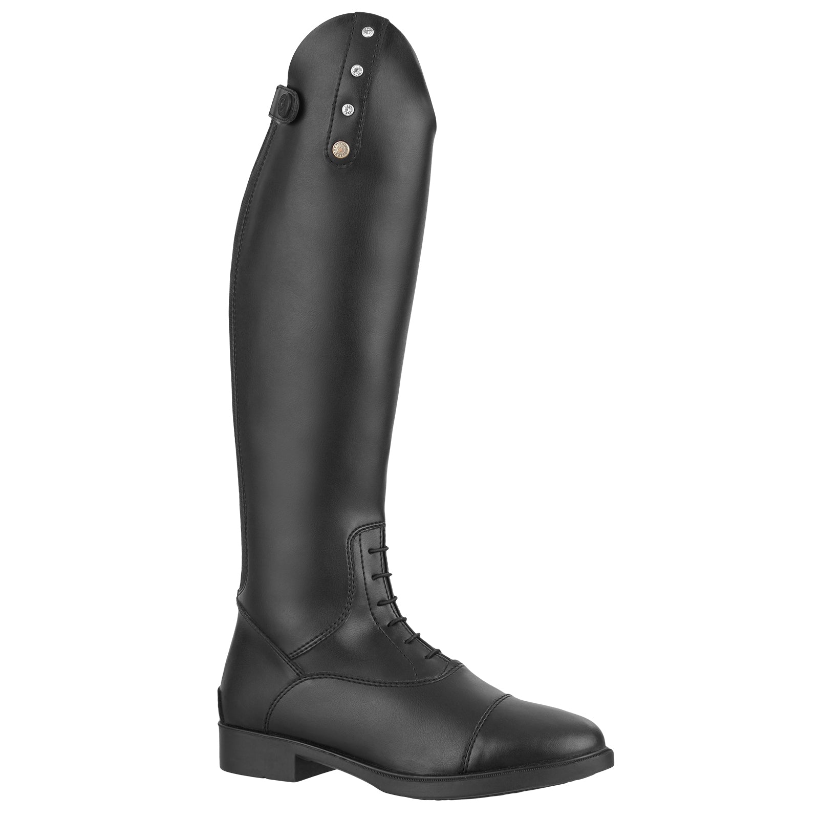 Suedwind Footwear Dziecięce Błyszczące Zimowe Wysokie Buty, Dzieci Obuwie jeździeckie i Czapsy