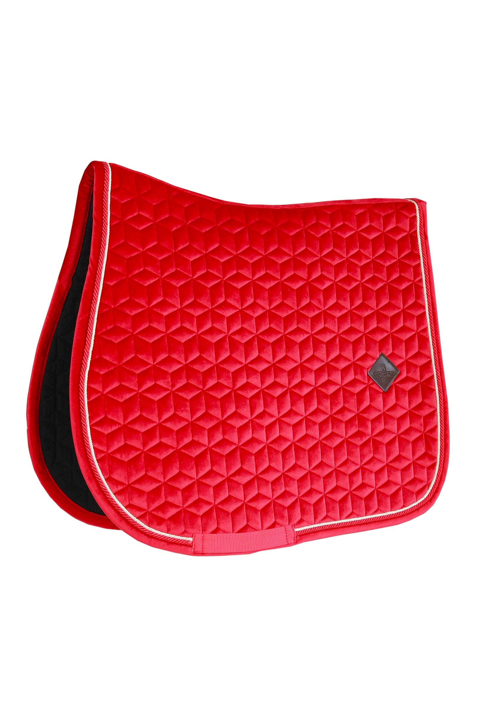 Kentucky Horsewear Velvet Jumping Saddle Pad Saddle Pads