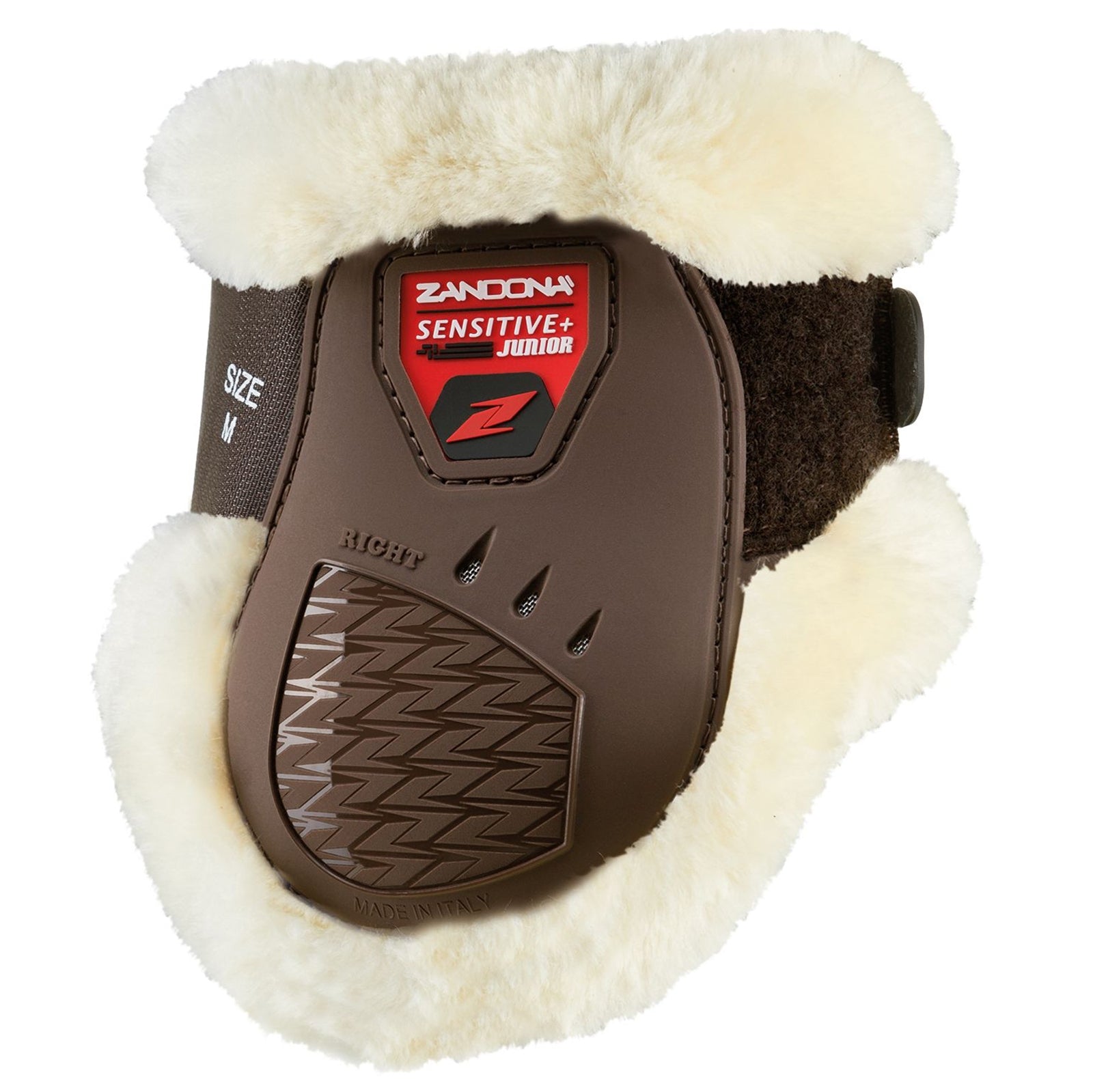 Zandona Ochraniacze tylne Carbon Air Techno-Fur Junior Fetlock Leg Protection & Hoof Protection for Horses