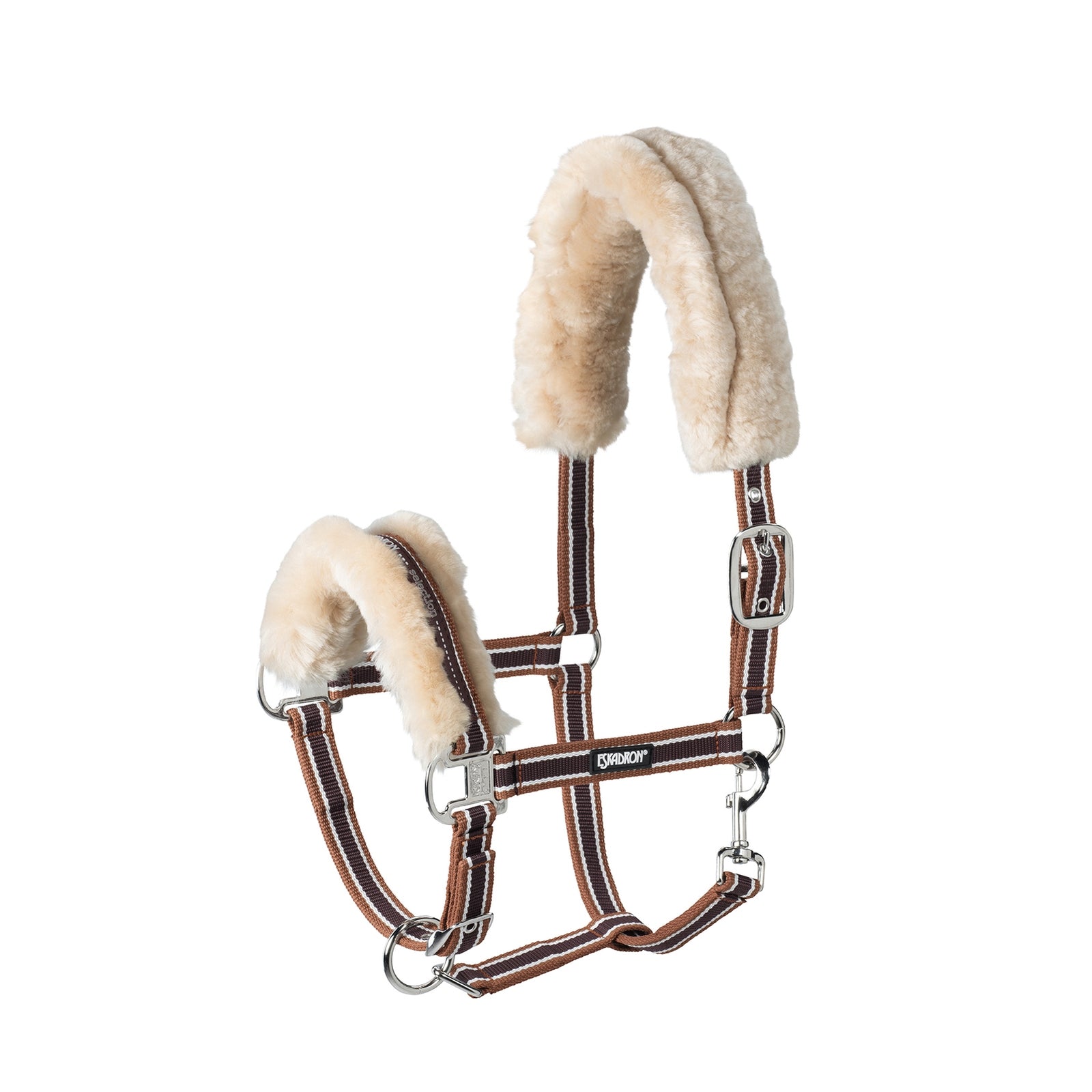 Eskadron Kantar Pin Buckle z futerkiem Kantary i uwiązy