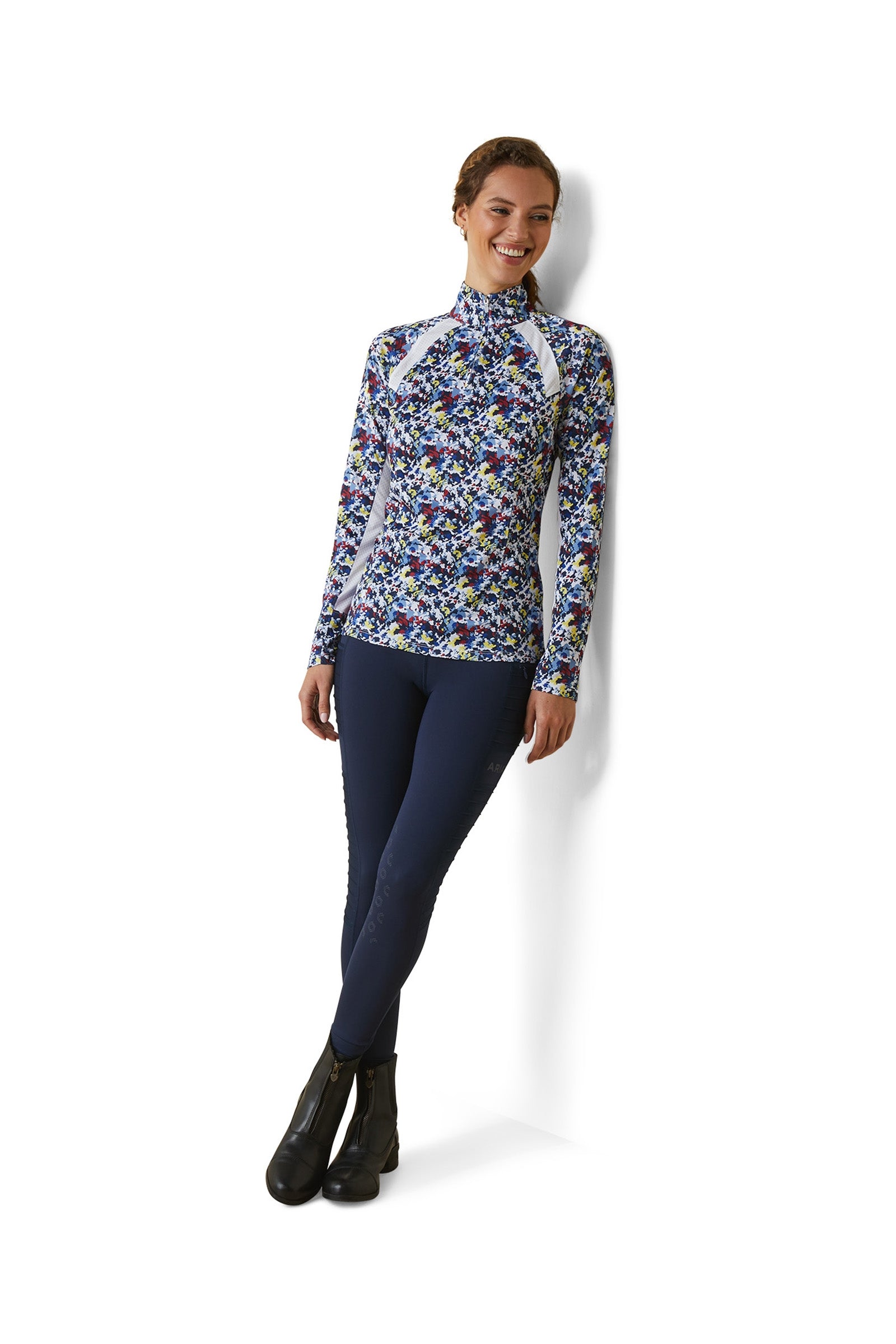 Ariat Sunstopper 2.0 Women's 1/4 Zip Baselayer Shirt Women’s Riding Clothing