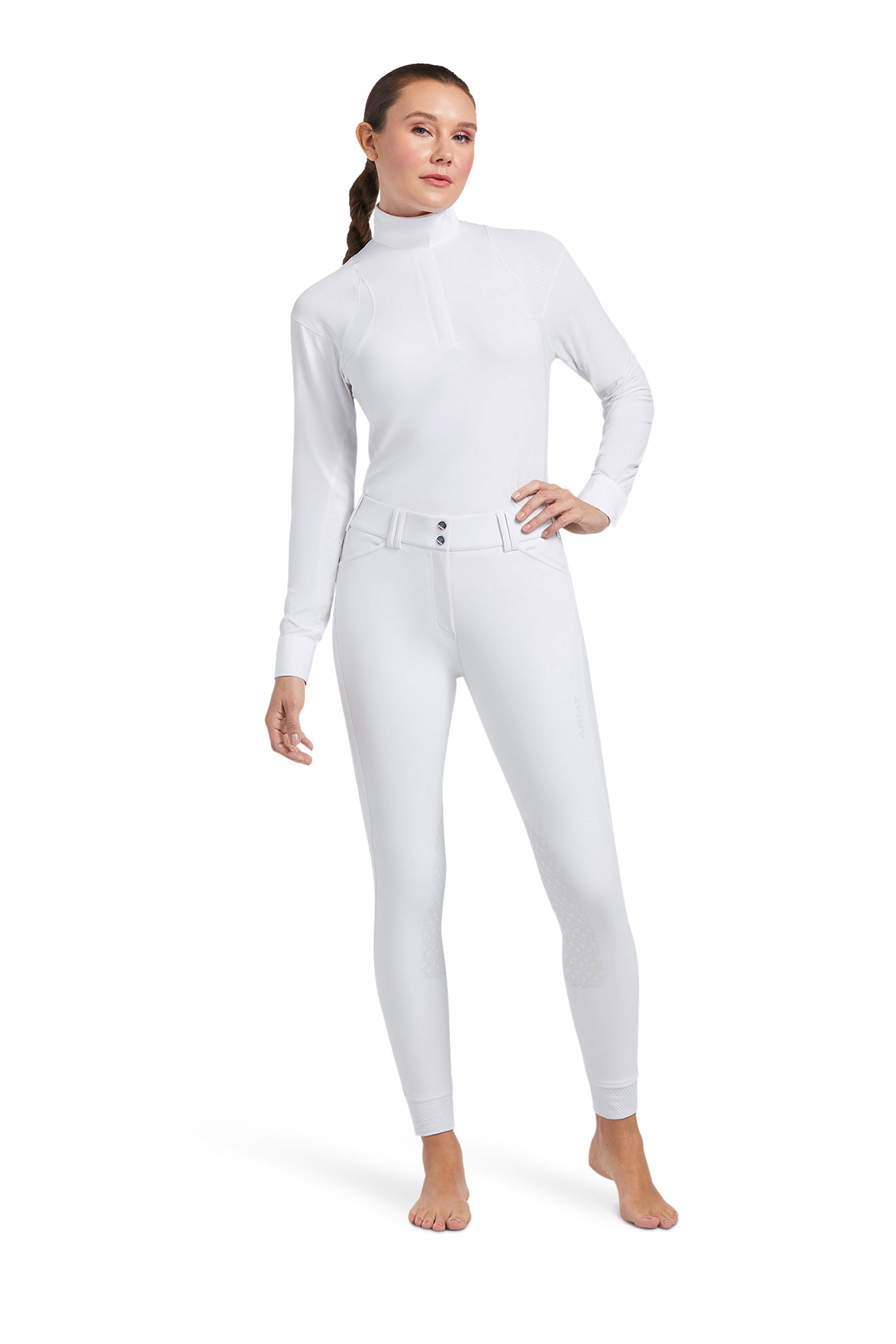 Ariat Tri Factor Women's Knee Patch Breeches Womens Breeches