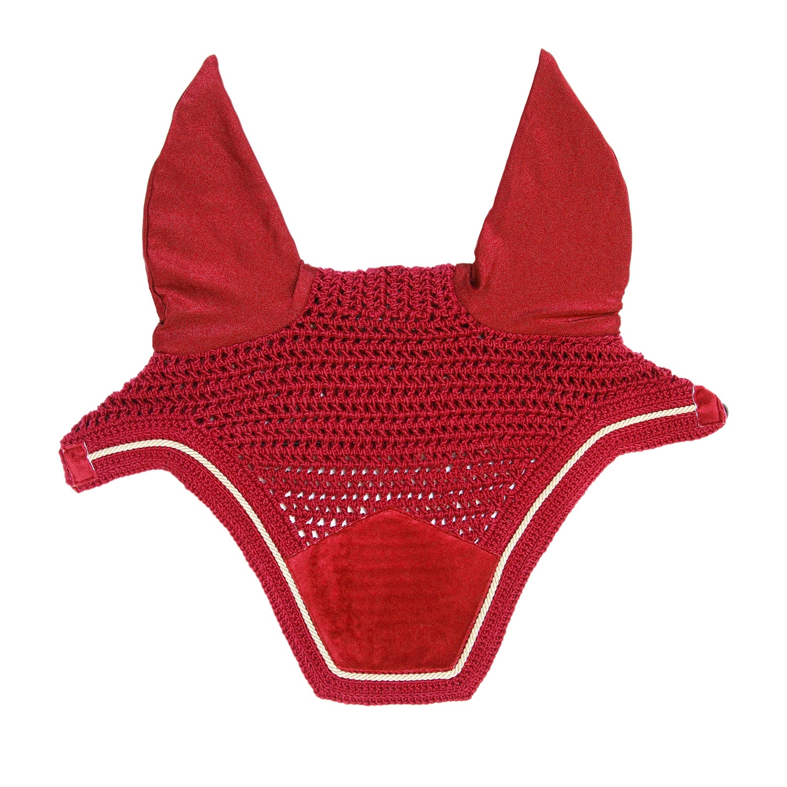 Kentucky Horsewear Wellington Velvet Fly Veil Saddle Pads