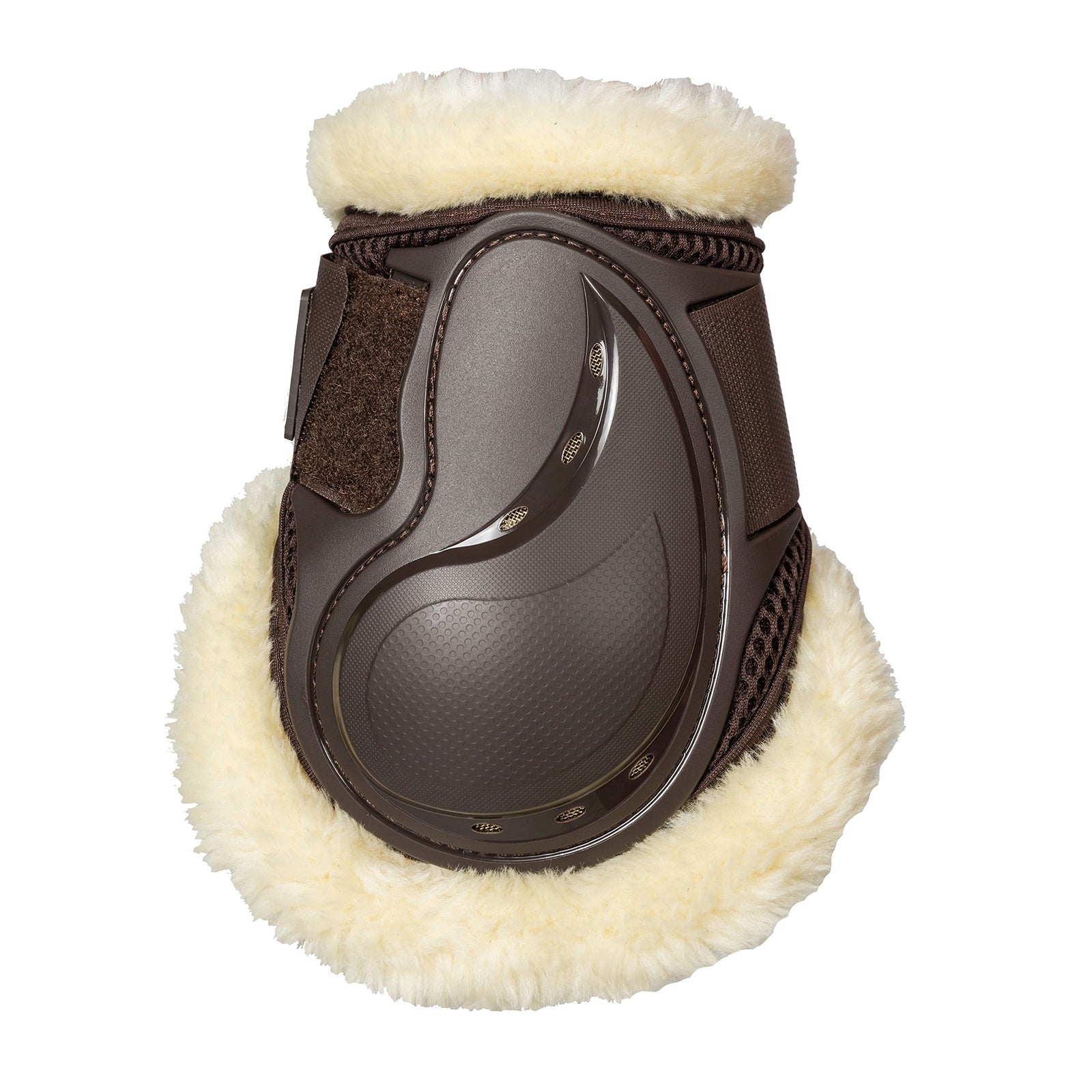 Back on Track AirFlow light Fur Fetlock Boots Leg Protection & Hoof Protection for Horses