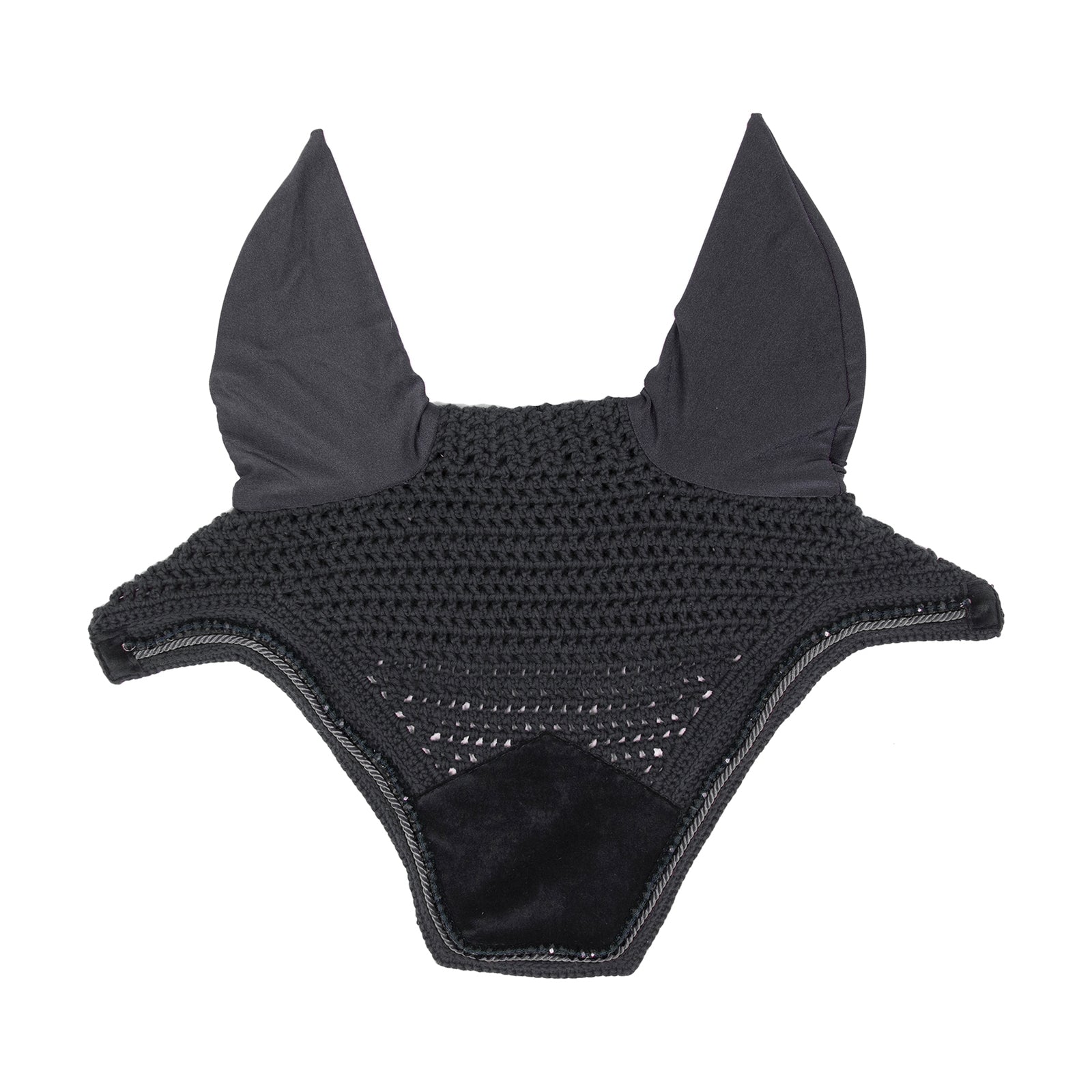 Kentucky Horsewear Aksamitna czapka z perłami Wellington Czapraki
