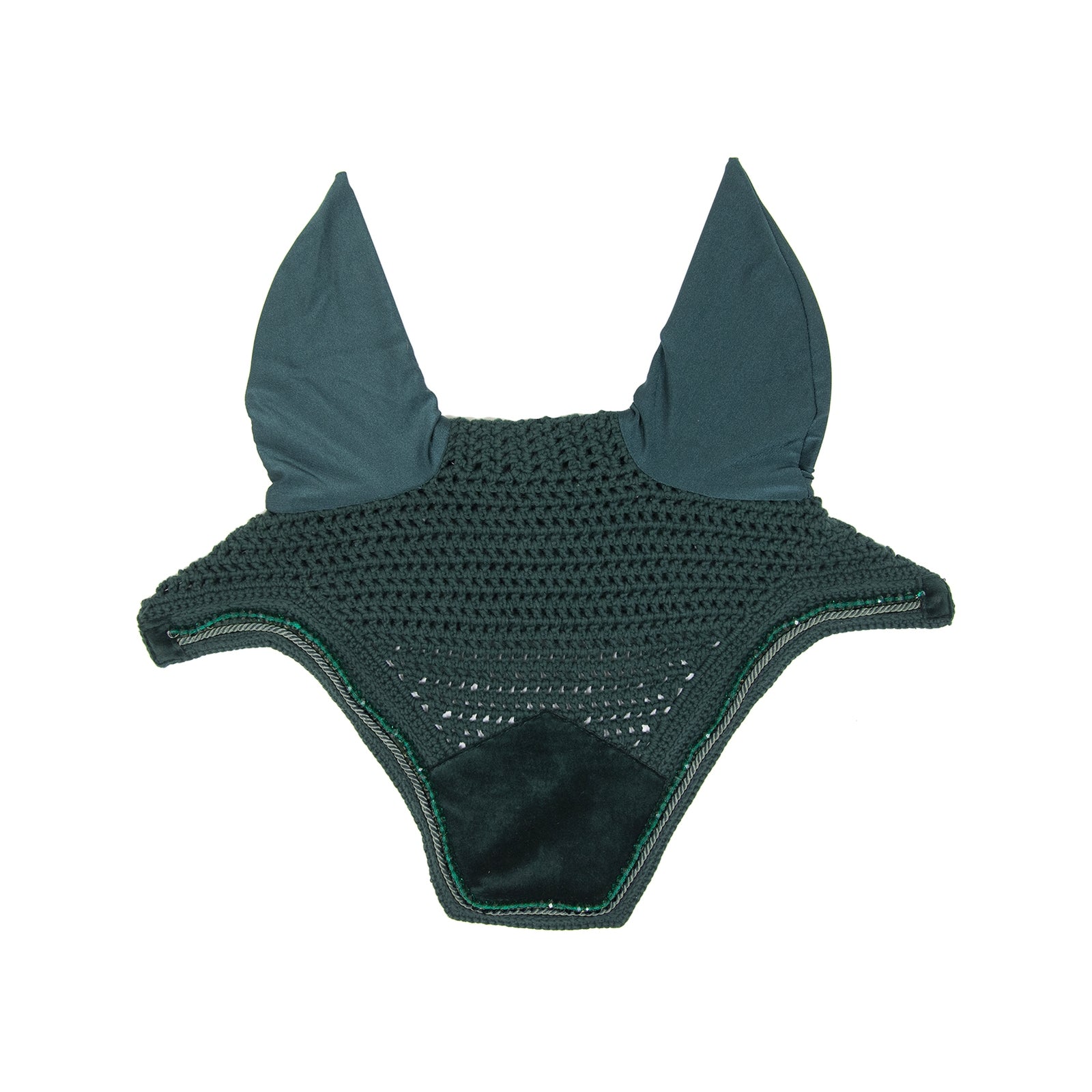 Kentucky Horsewear Aksamitna czapka z perłami Wellington Czapraki