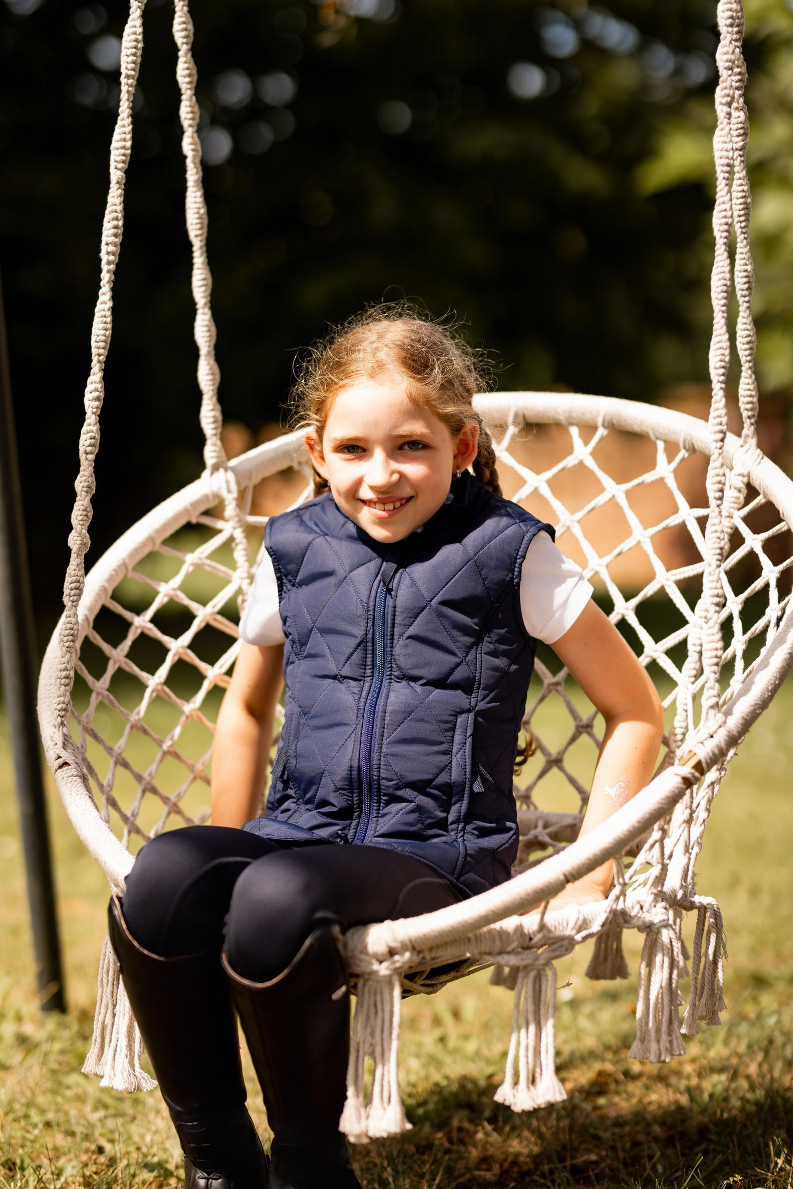 Horze Children´s Classic Quilted Riding Vest Kids Apparel
