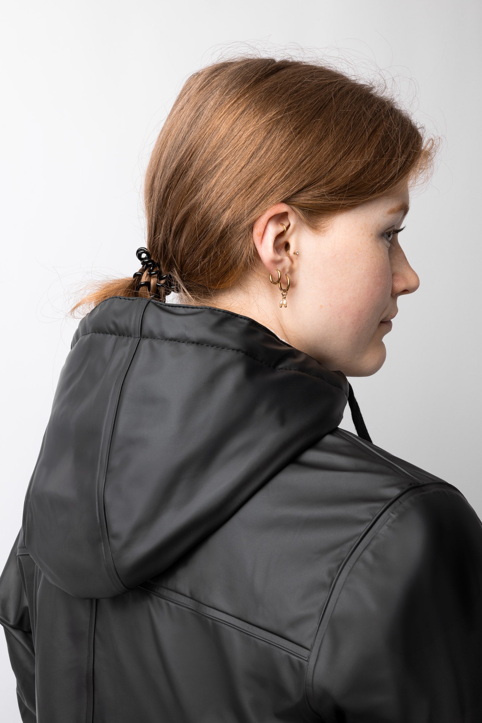 Horze Billie Women's PU Rain Riding Jacket with Fleece Women’s Riding Clothing